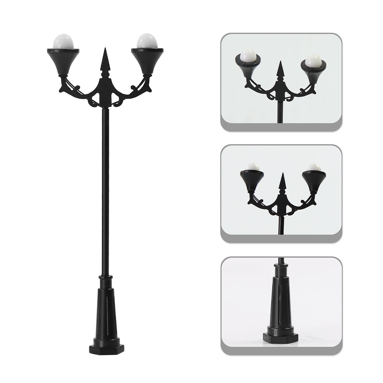 LFT16OOWM 10pcs OO/HO Scale 1:75 Lamps Street Light LED