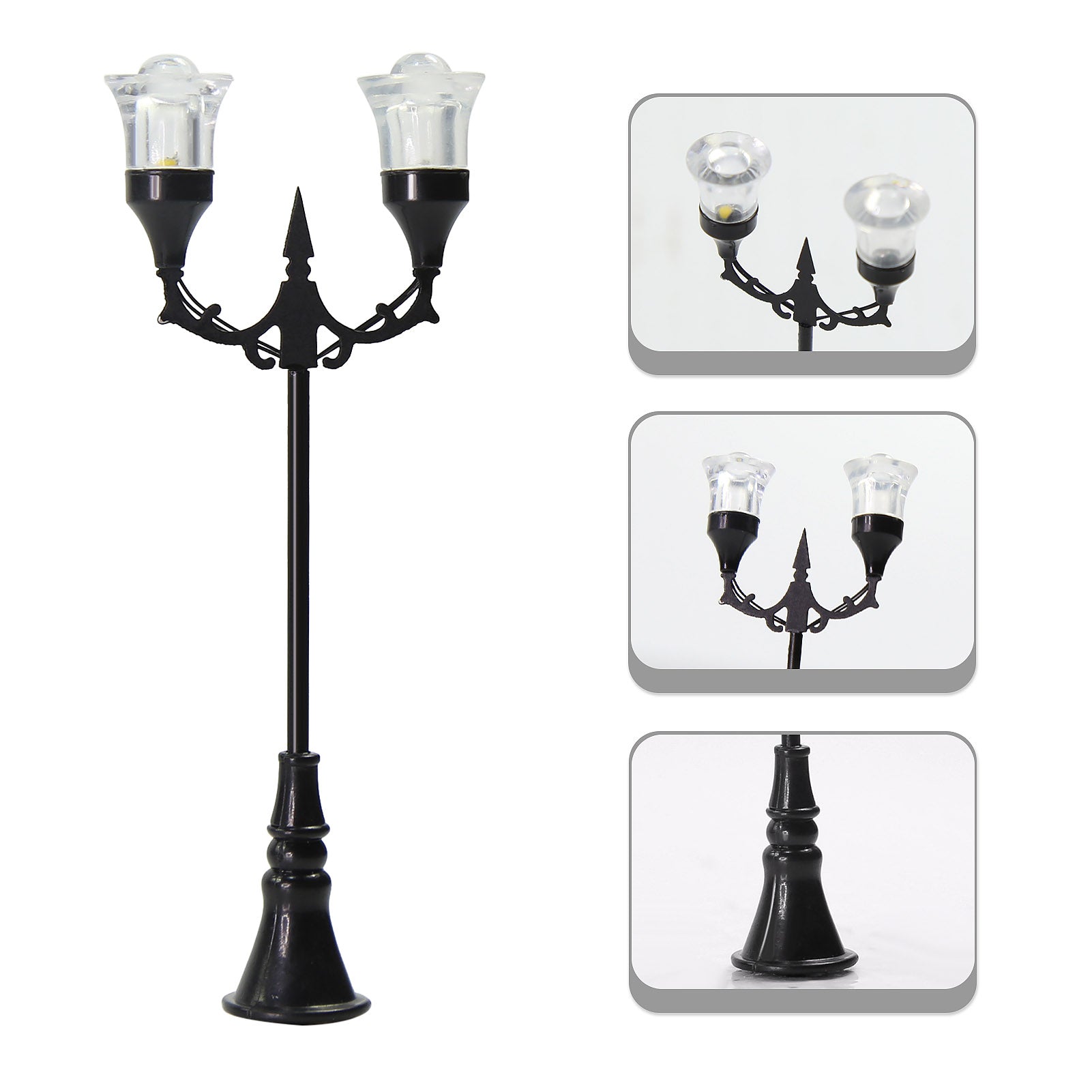 LFT18OOWM 10pcs OO/HO Scale 1:75 Lamps Street Light LED