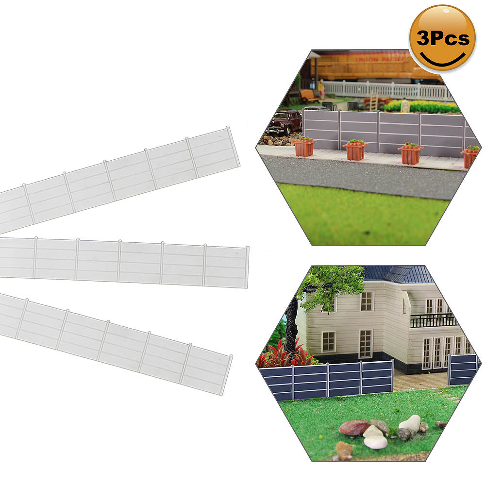 LG0787 1 Meter HO/OO Scale 1:87 Building Fence Wall