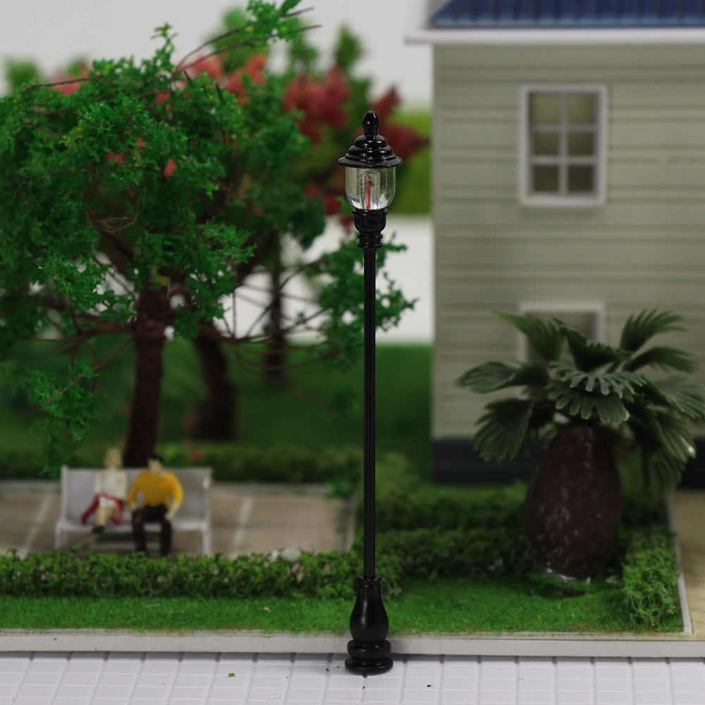 LQS21 10pcs HO scale 1:87 Lamp Street Light Antique