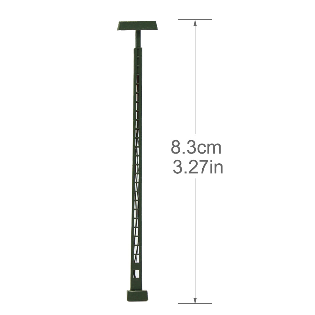 LQS54N 3pcs N Scale 1:160 Lights Lattice Mast Track Lamp