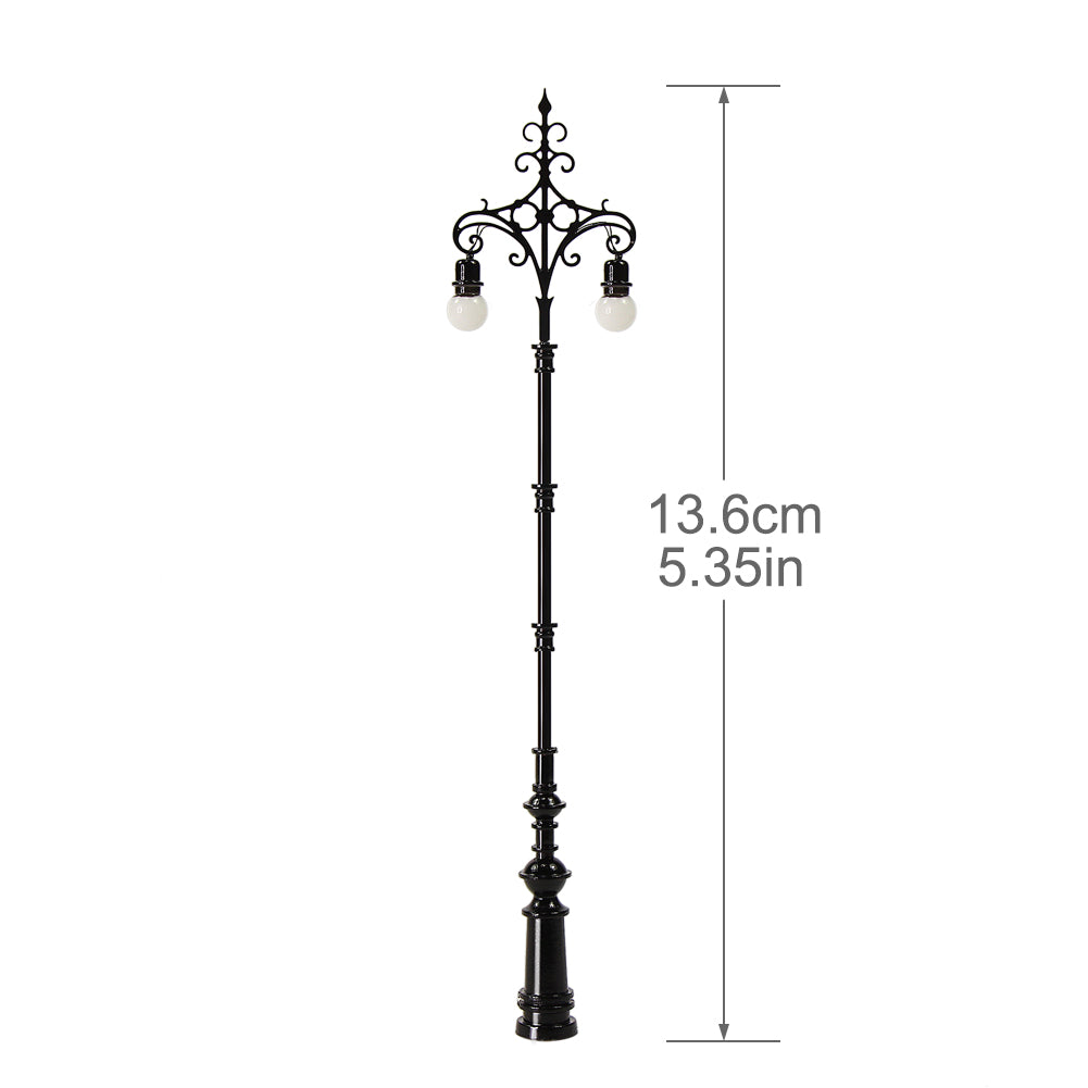LQS78 3pcs HO N Scale Lamp Street Light Led