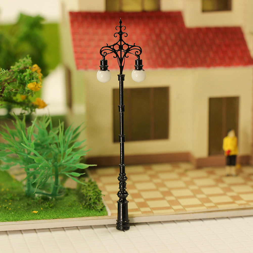LQS78 3pcs HO N Scale Lamp Street Light Led