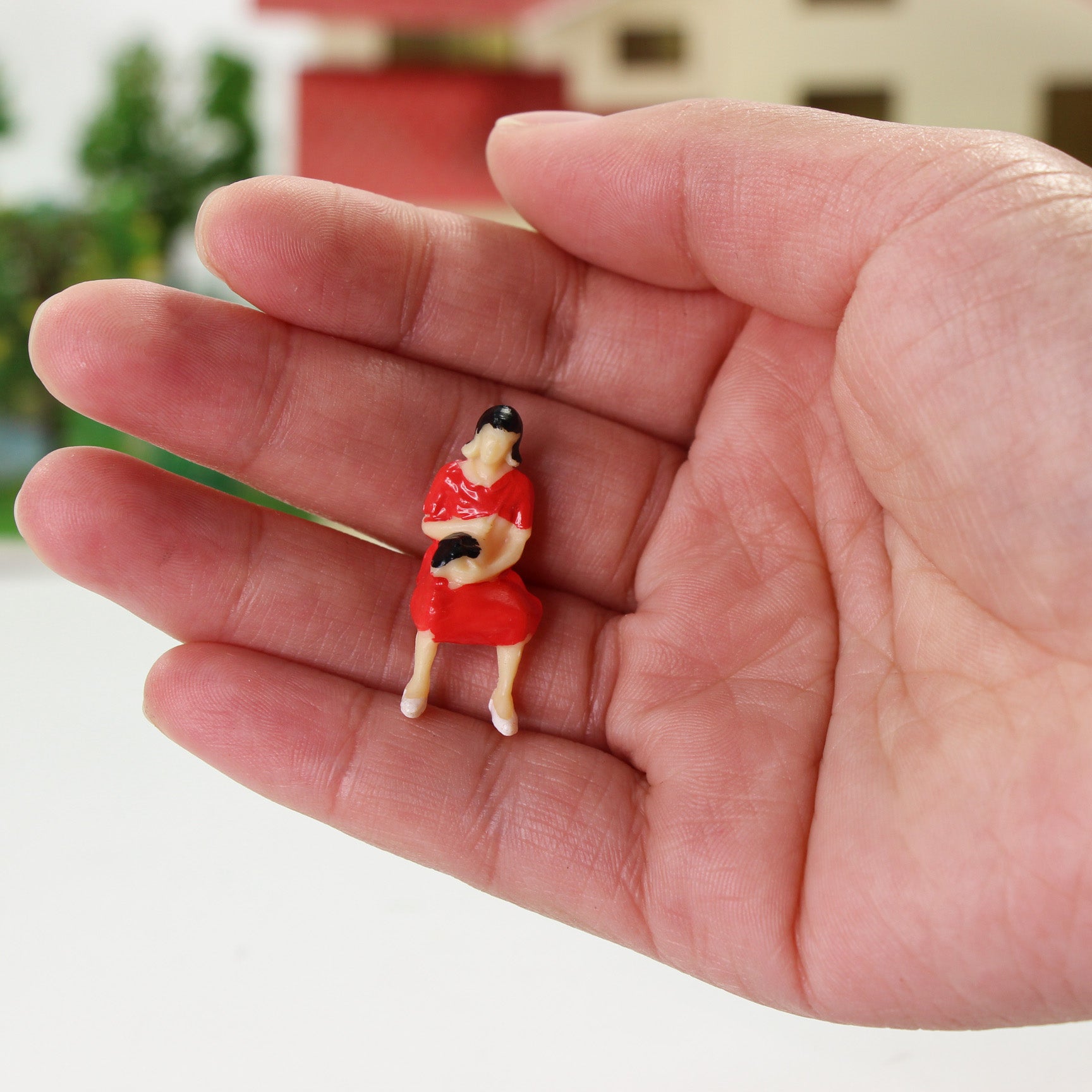 P4302 50pcs O Scale 1:43 All Seated Painted Figures