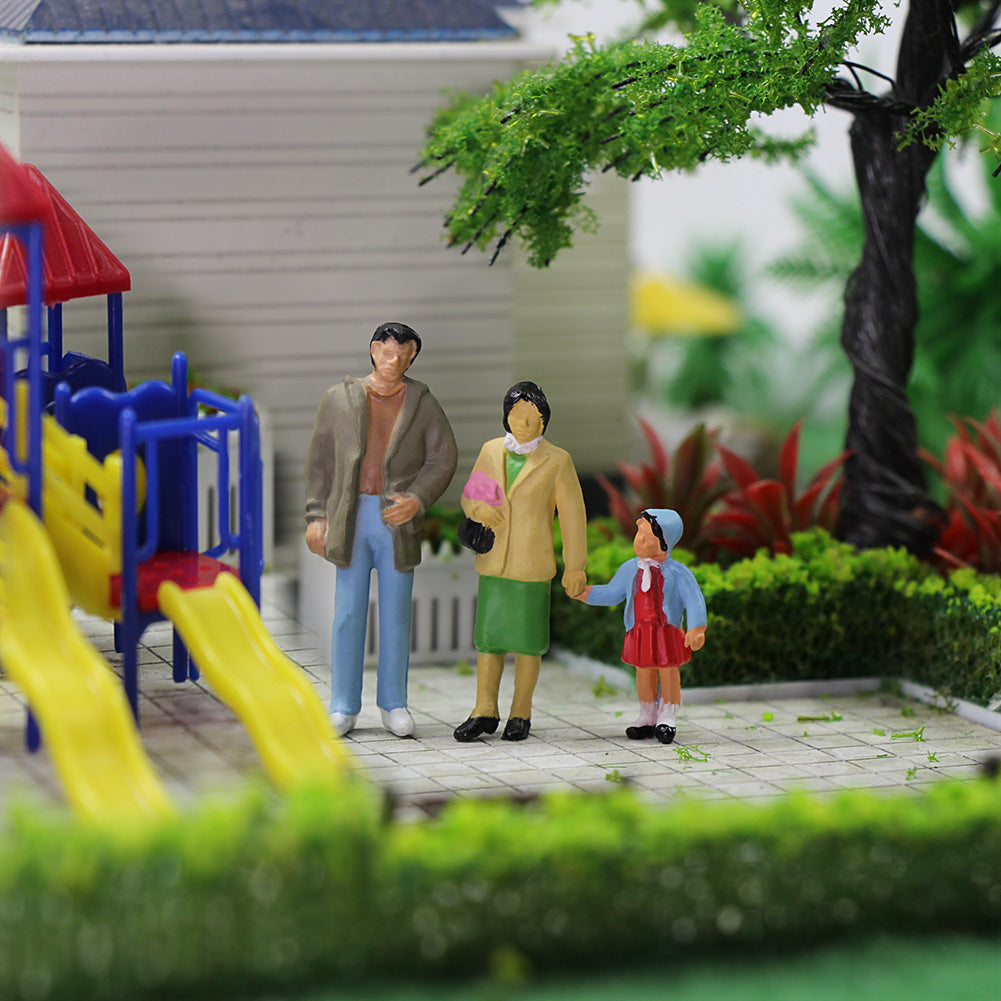 P4306 20pcs O Scale 1:43 Painted Standing Figures Passenger