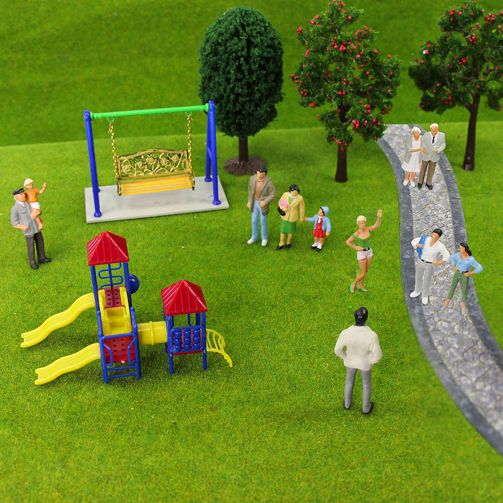 P4310 30pcs O Scale 1:43 Standing Painted Figures
