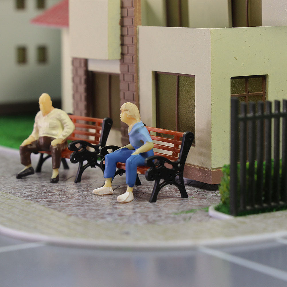 P4802 24pcs O Scale 1:50 Sitting Figures People