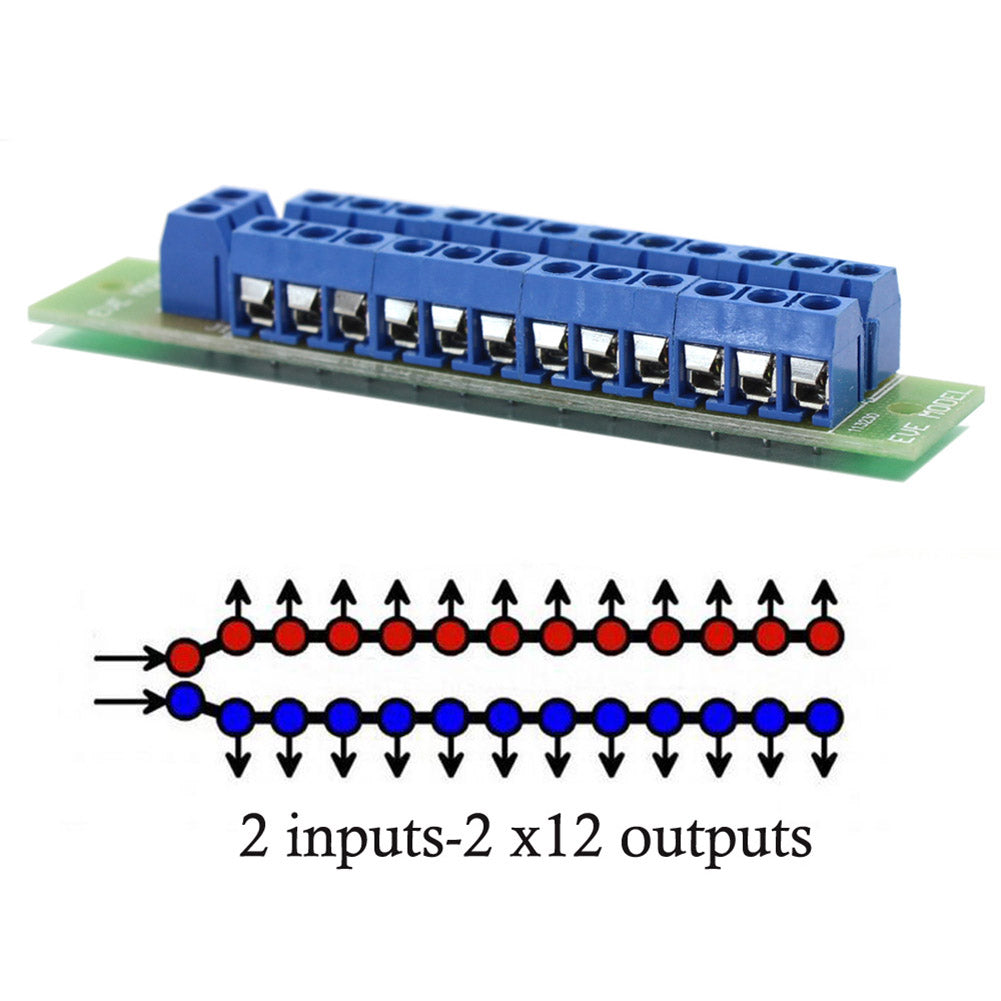 PCB002 1 Set Power Control Distribution Board DC and AC Voltage