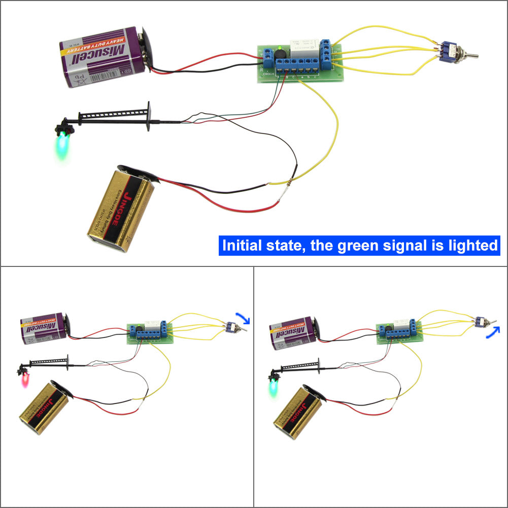 PCB009 1 Set Power Distribution Board Distributor to Flash Traffic Signal