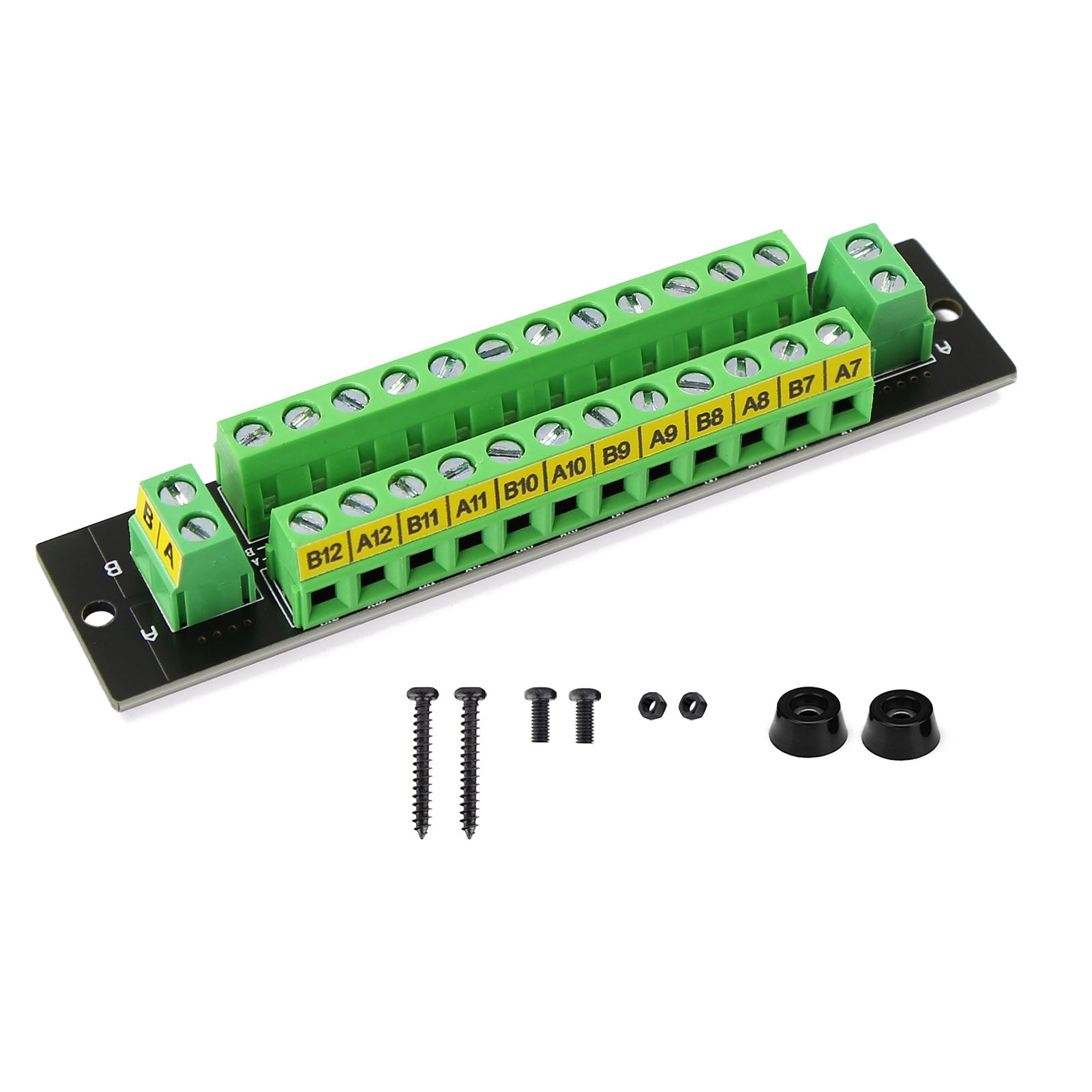 PCB014 1pc Power Distributor 10A 2 Inputs 2*12 Outputs Distribution Module for DC AC