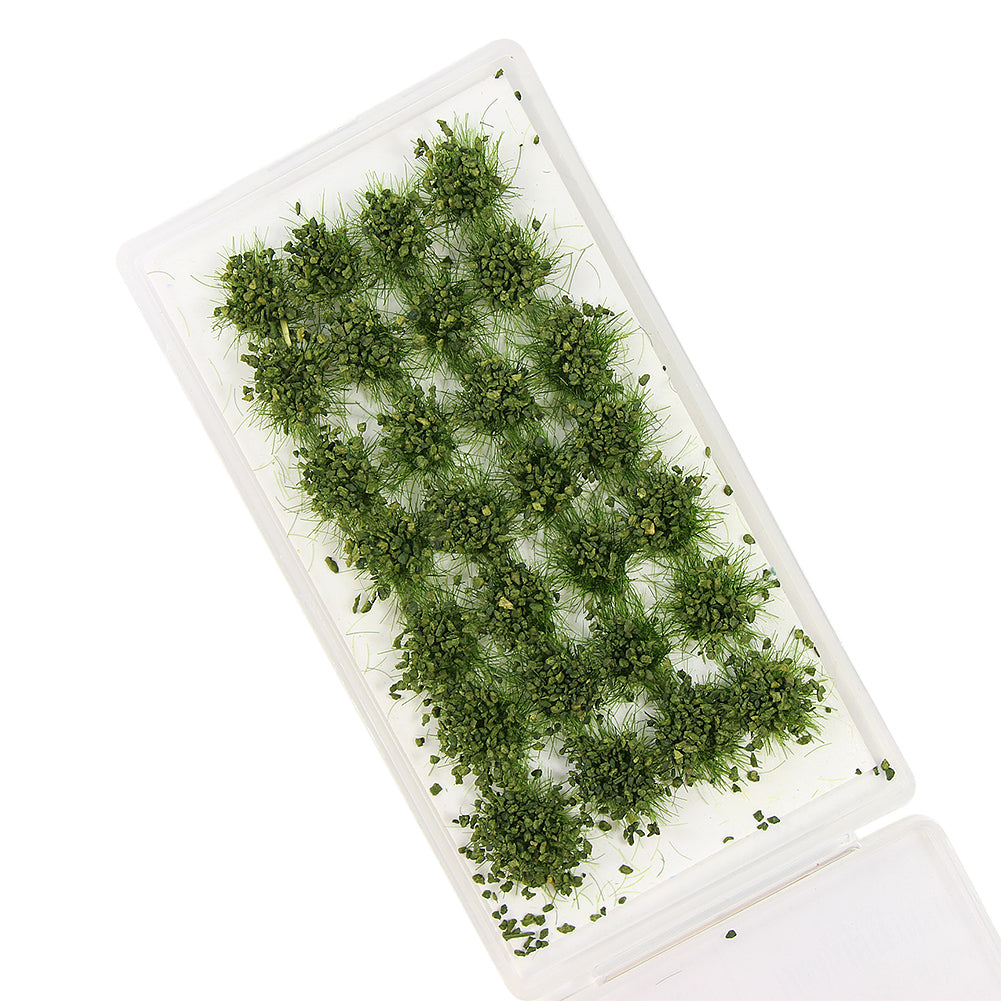 PJ04 One Pack Bushy Shrubs Tuft Grass Simulation Lowland Wargame Scenery