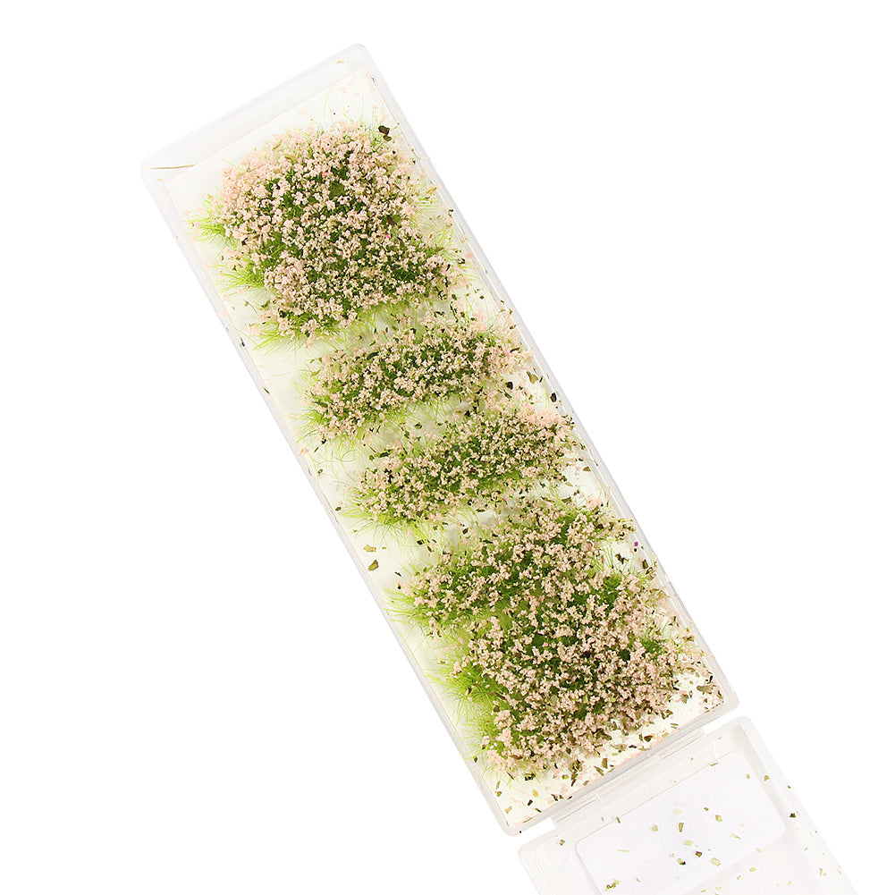 PJ08 1 Pack Artificail Flower Clusters Grass Simulation Scenery