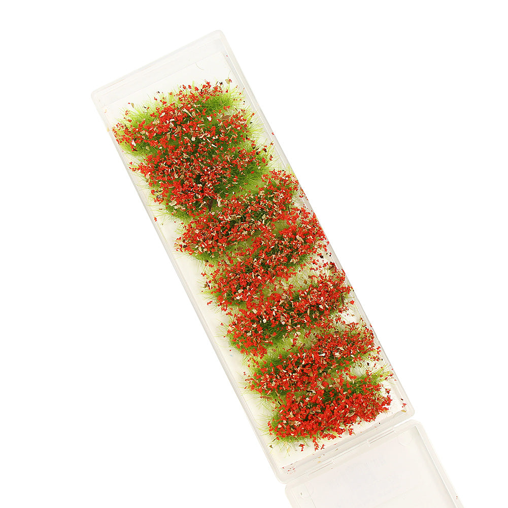 PJ08 1 Pack Artificail Flower Clusters Grass Simulation Scenery