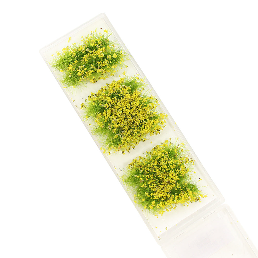 PJ08 1 Pack Artificail Flower Clusters Grass Simulation Scenery