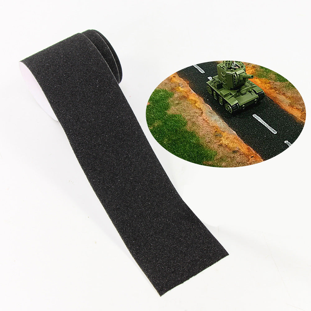 PJ13 2pcs 5*60cm Asphalt Road Sticker Road DIY