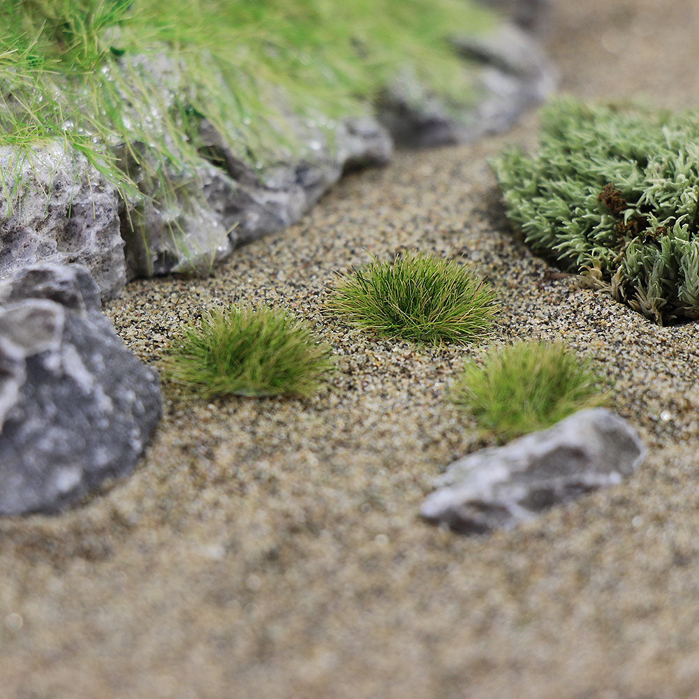 PJ15 50pcs O/OO Scale Grass Clusters Model Scenery