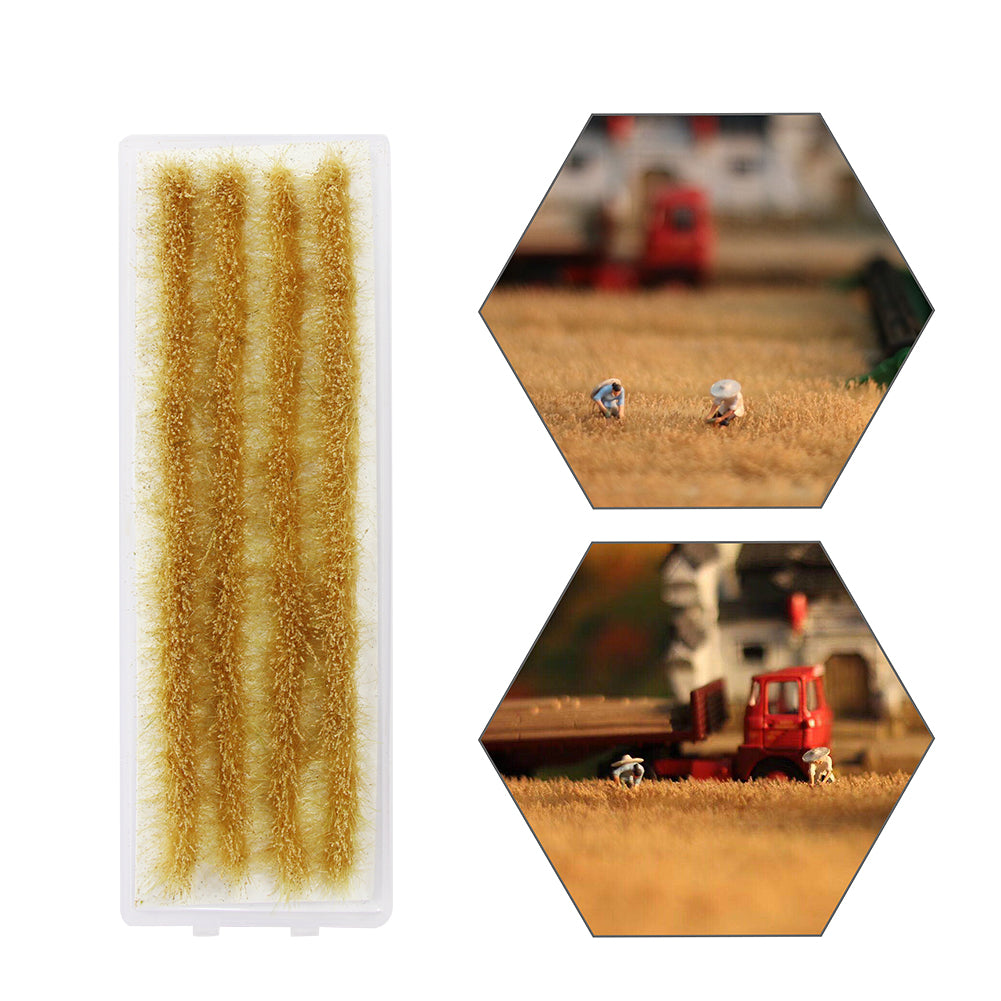 PJ16 One Pack 4pcs O/OO Scale Model Ricefield Paddy