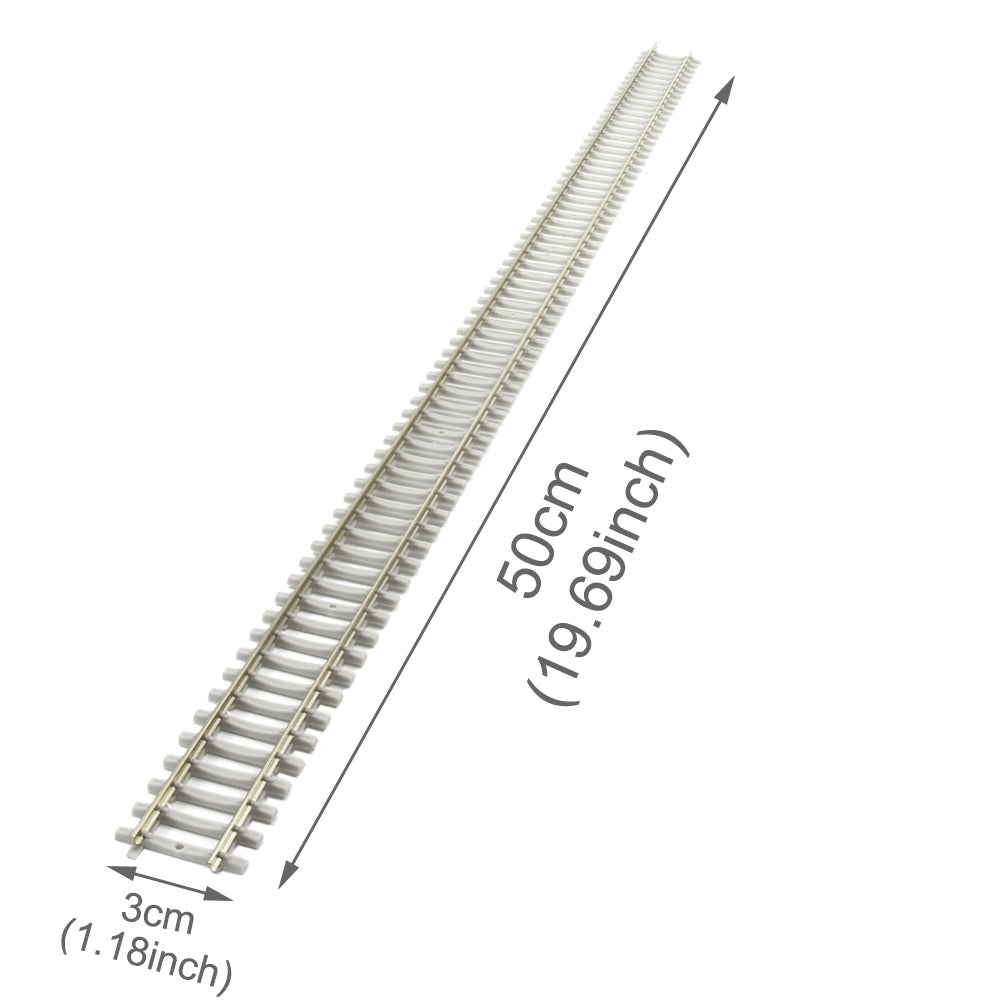 HP17HO 1pc/2pcs/5pcs HO Scale 1:87 Flexible Brass Track 50cm