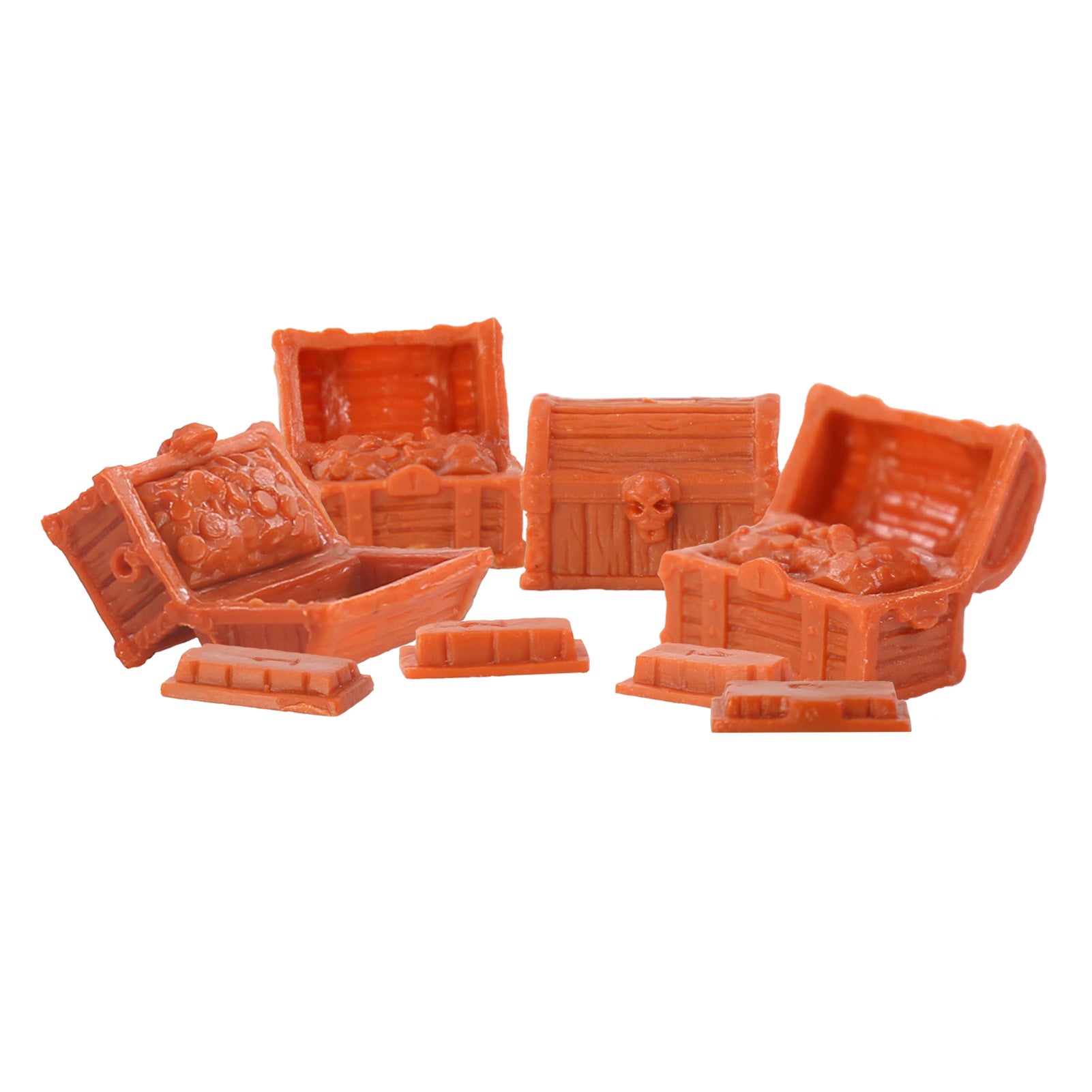 BX0102 32pcs Miniature Jewelry Box Micro Treasure Chest for Doll House Pirate Adventure Game