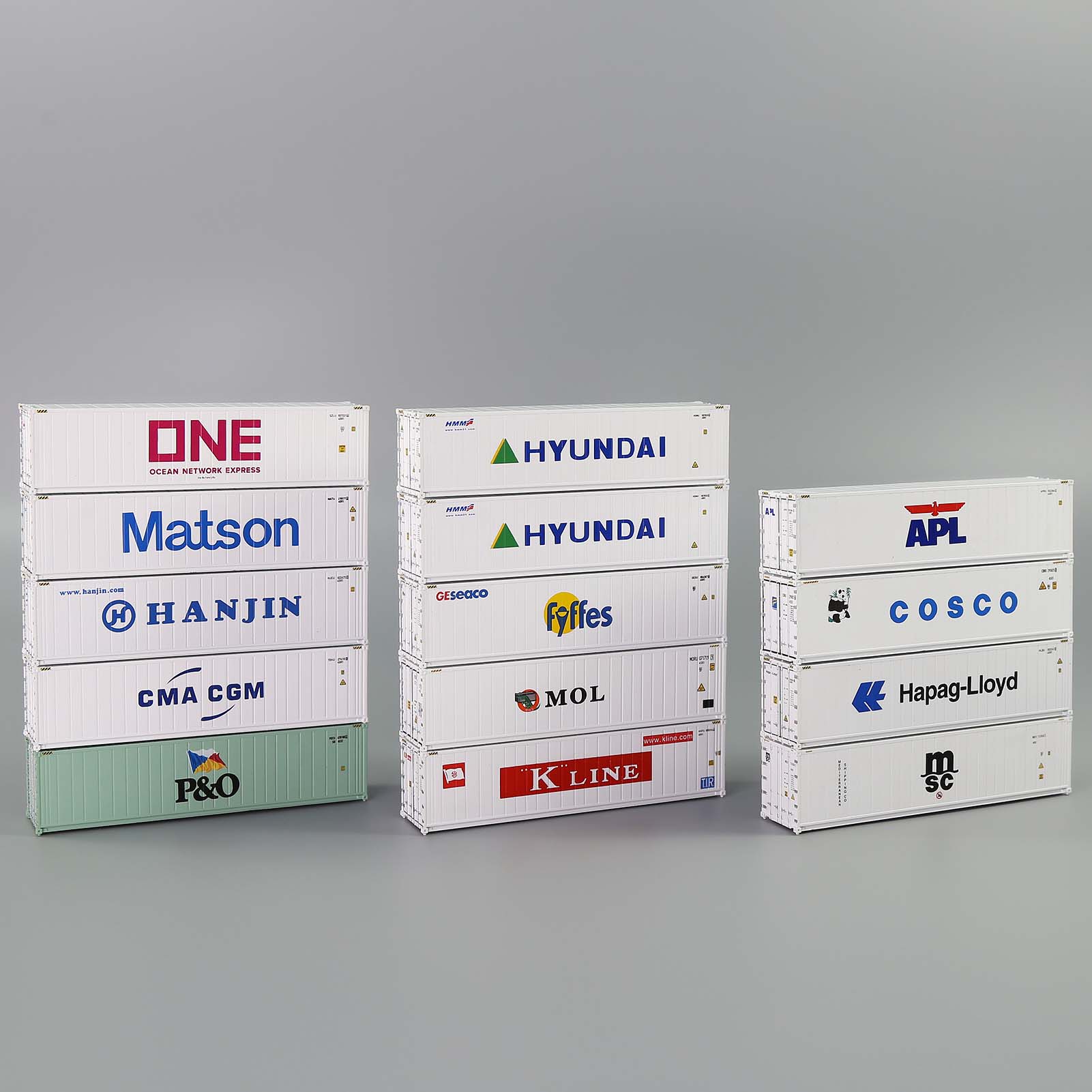 C15012 1pc N Scale 1:160 40ft Hi-Cube Reefer Shipping Container