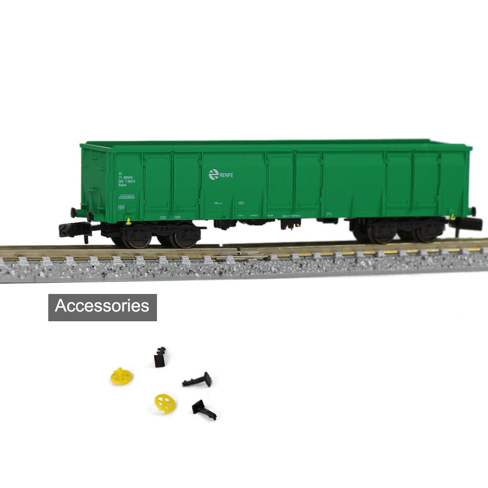 C15013 1pc N Scale 1:150 40ft High-side Gondola Car