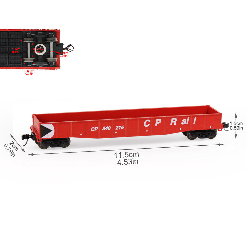 C15014 1 Unit N Scale 1:150 53ft Low-side Gondola Cars Railway Wagon Model Trains
