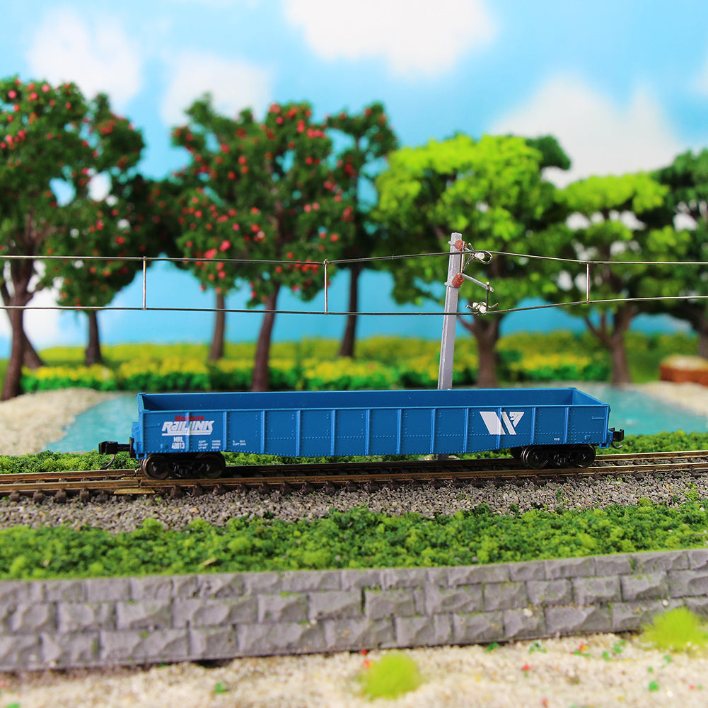 C15014 1 Unit N Scale 1:150 53ft Low-side Gondola Cars Railway Wagon Model Trains