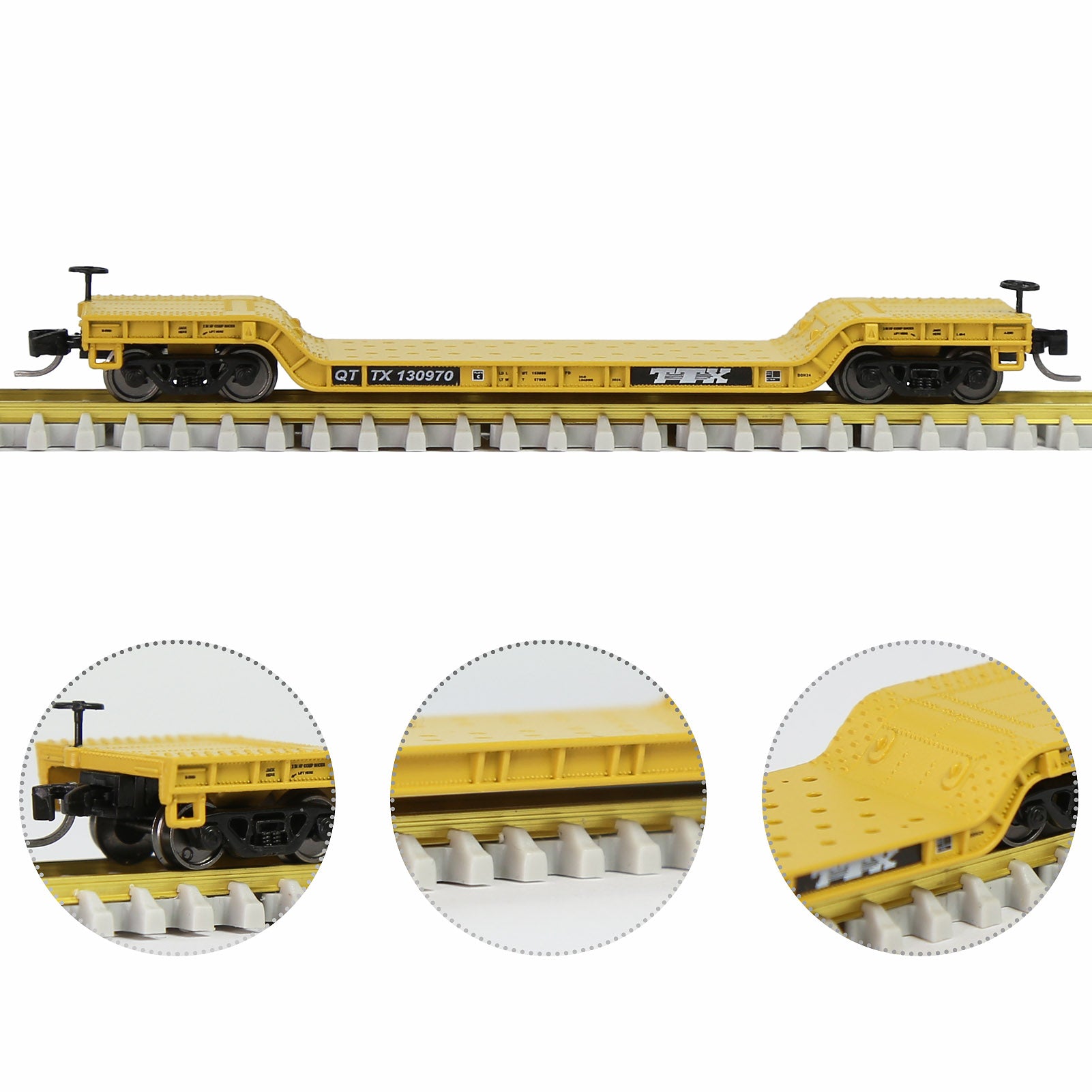 C15069 1 Unit N Scale 1:160 Depressed Center Flat Car Model Railway