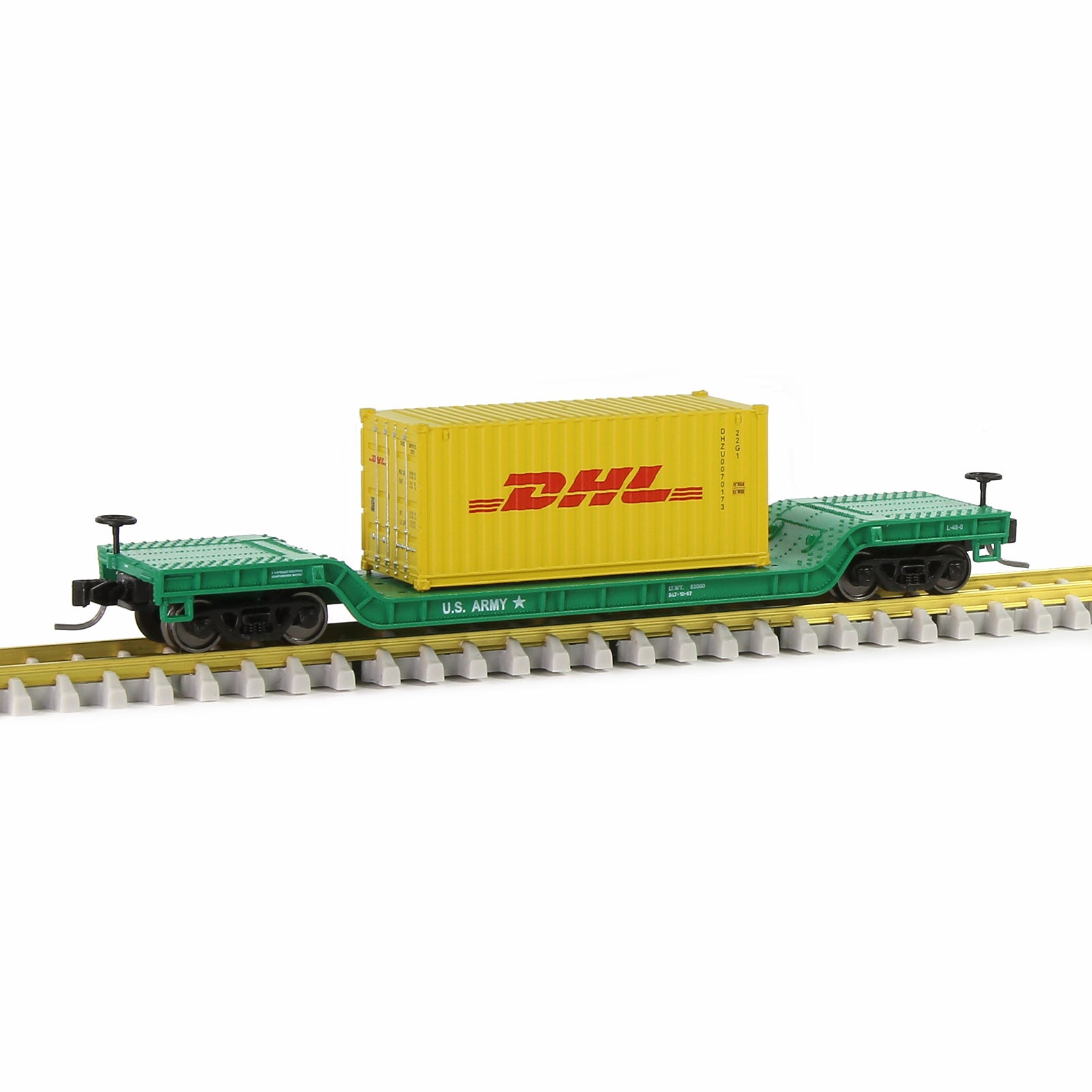 C15069 1 Unit N Scale 1:160 Depressed Center Flat Car Model Railway
