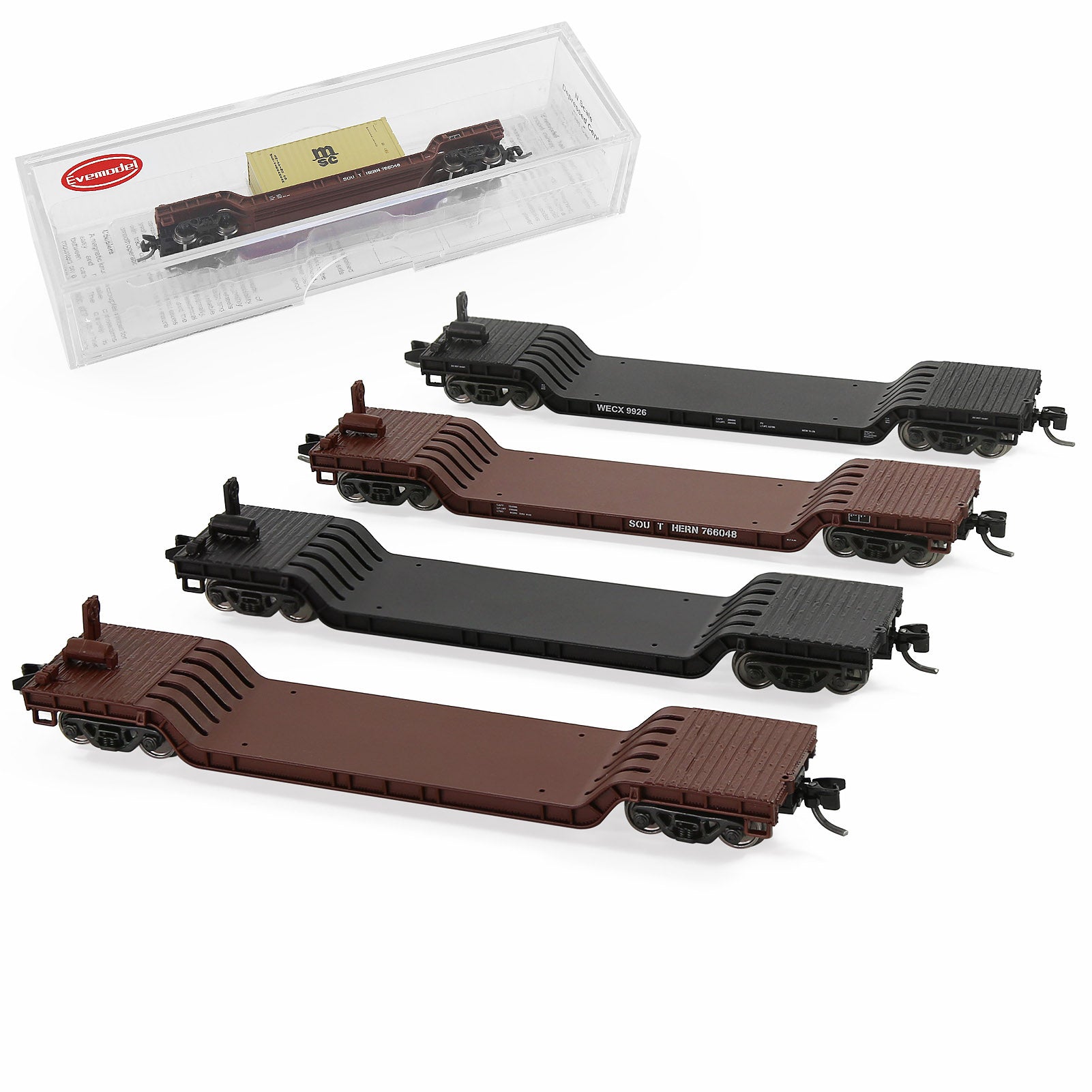 C15070 1 Unit N Scale 1:160 Depressed Center Flat Car Model Railway