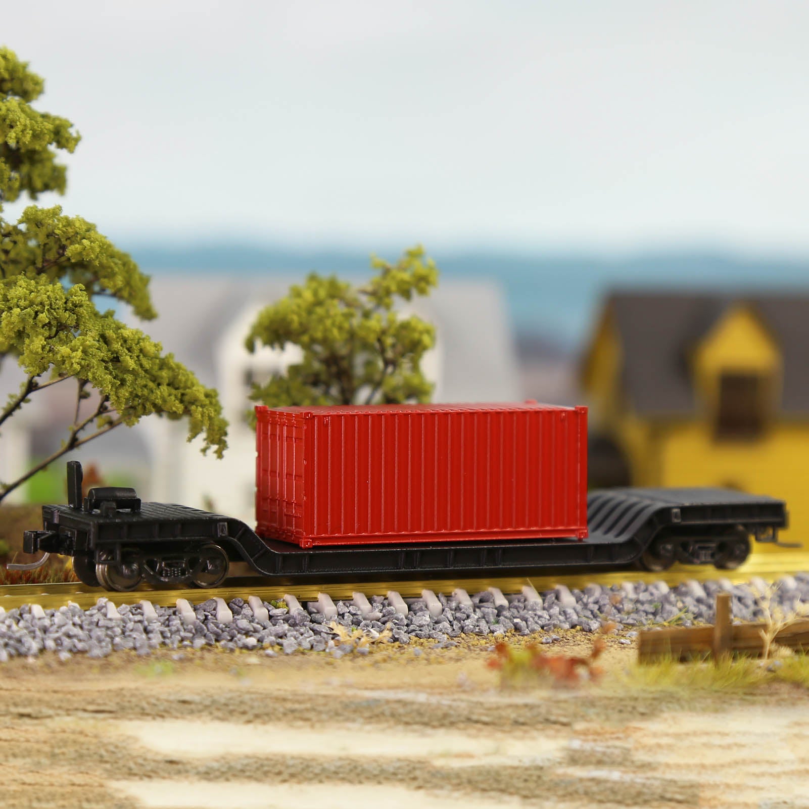 C15070 1 Unit N Scale 1:160 Depressed Center Flat Car Model Railway