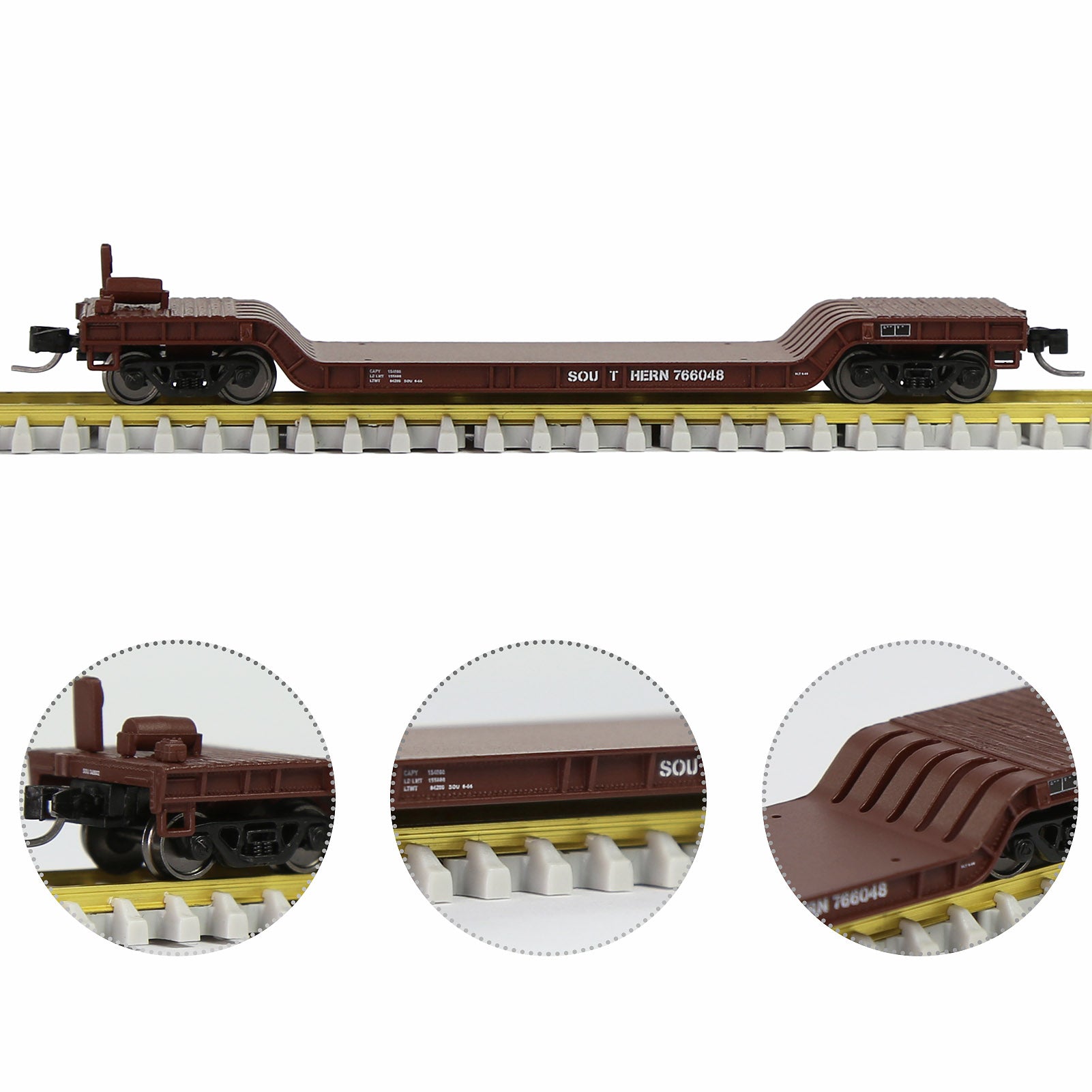 C15070 1 Unit N Scale 1:160 Depressed Center Flat Car Model Railway