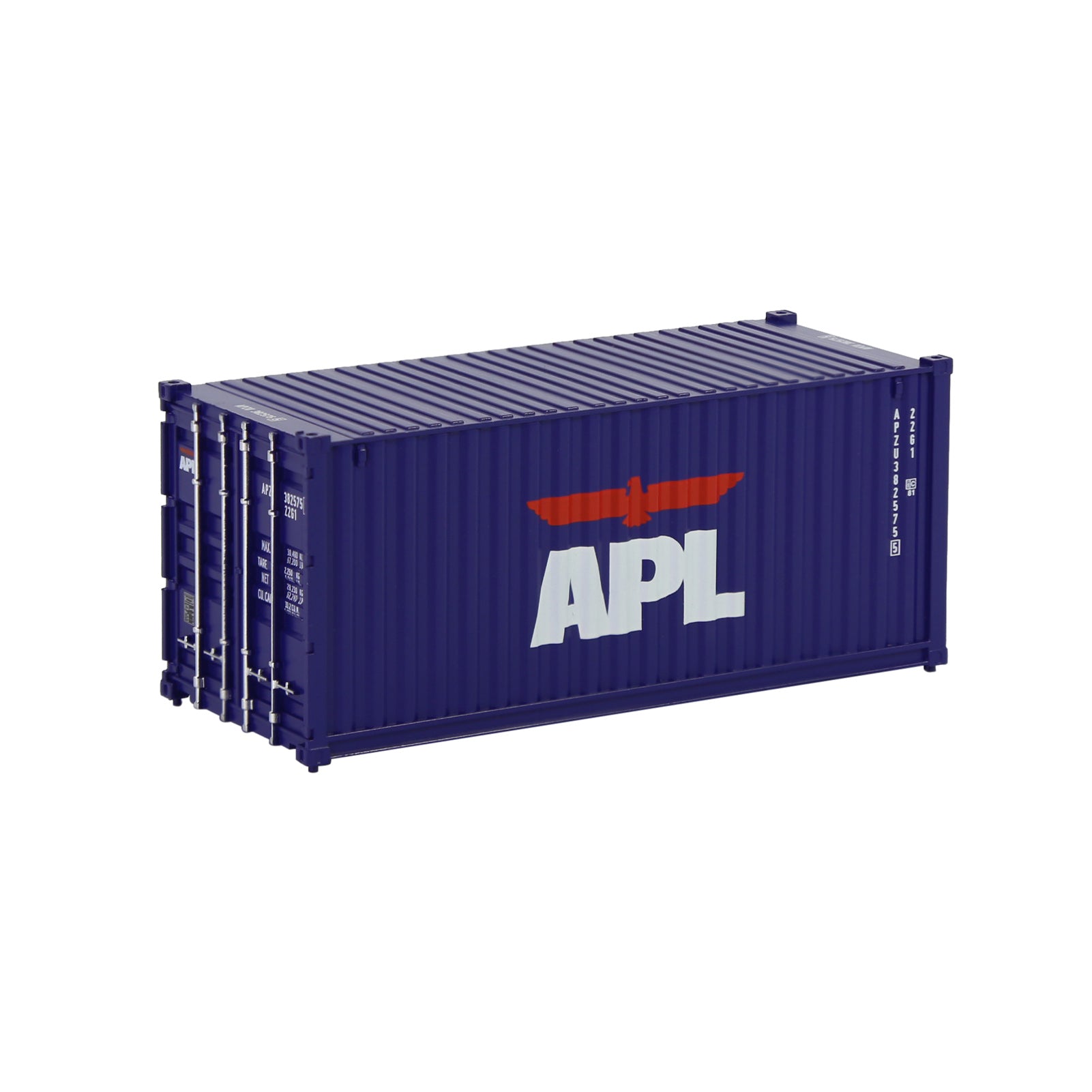 C8726 1pc HO Scale 1:87 20ft Painted Shipping Container