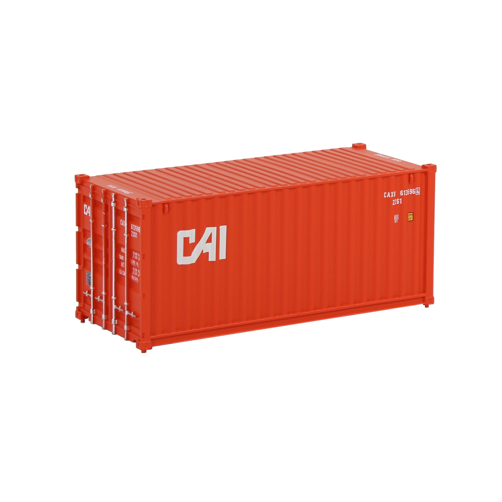 C8726 1pc HO Scale 1:87 20ft Painted Shipping Container