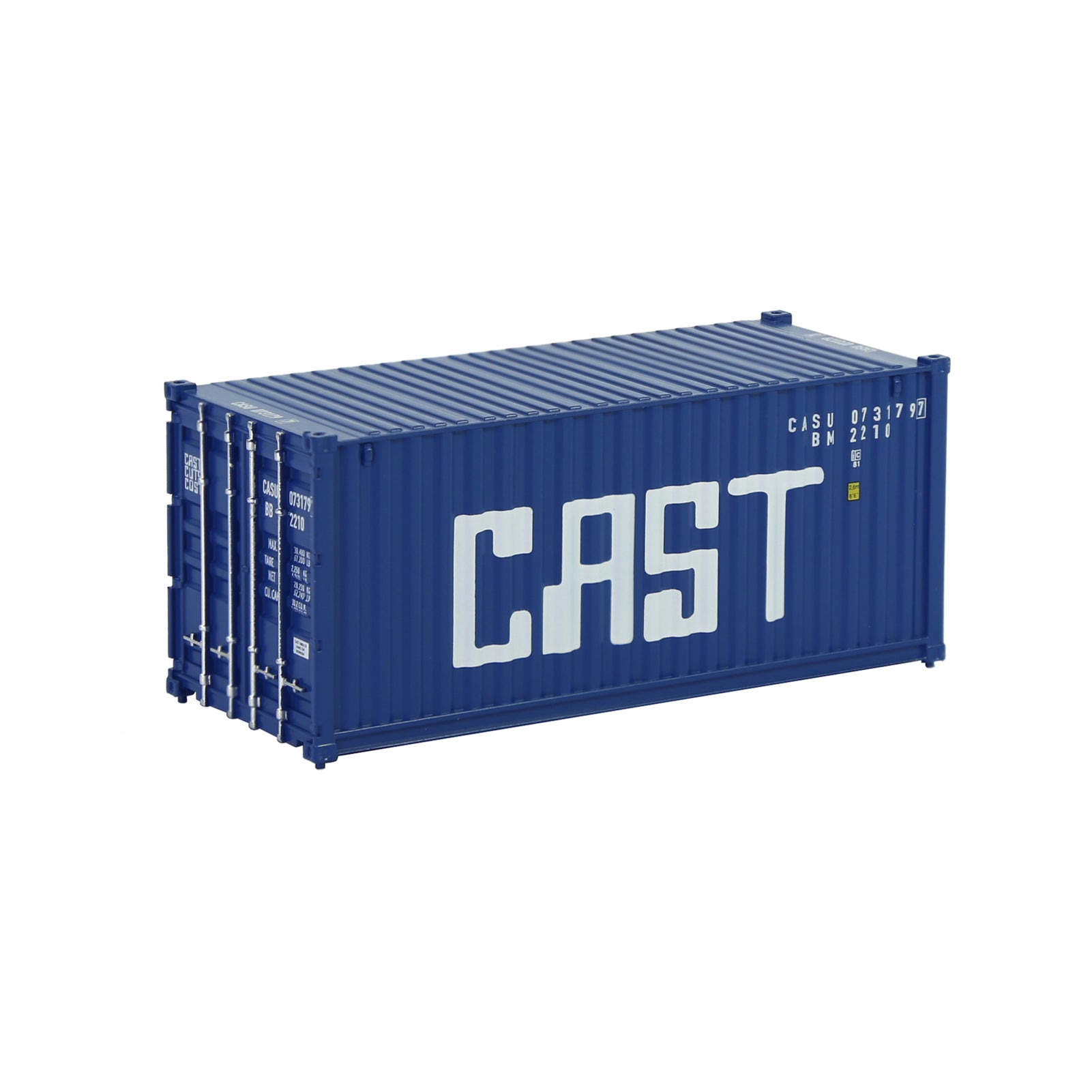 C8726 1pc HO Scale 1:87 20ft Painted Shipping Container