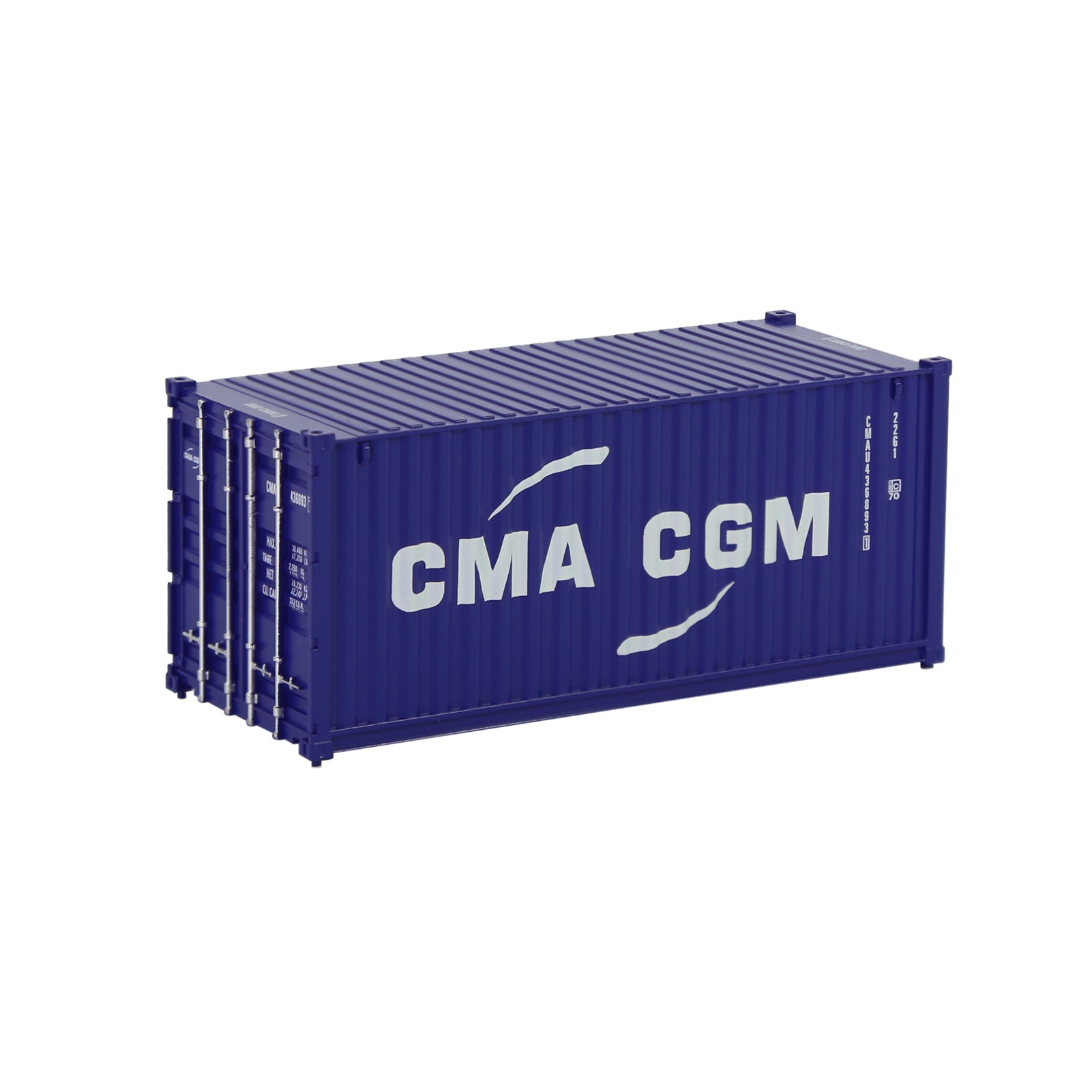 C8726 1pc HO Scale 1:87 20ft Painted Shipping Container