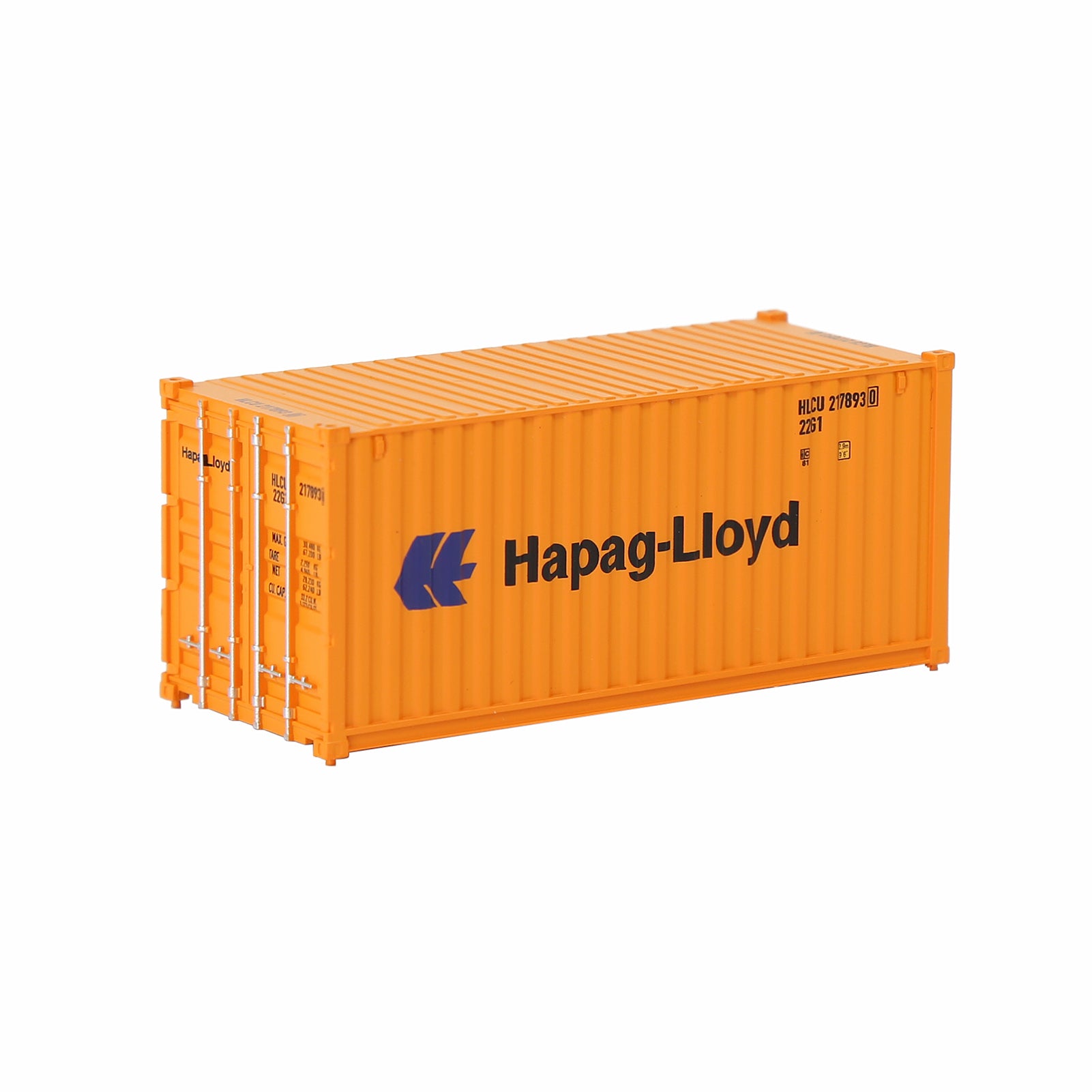 C8726 1pc HO Scale 1:87 20ft Painted Shipping Container