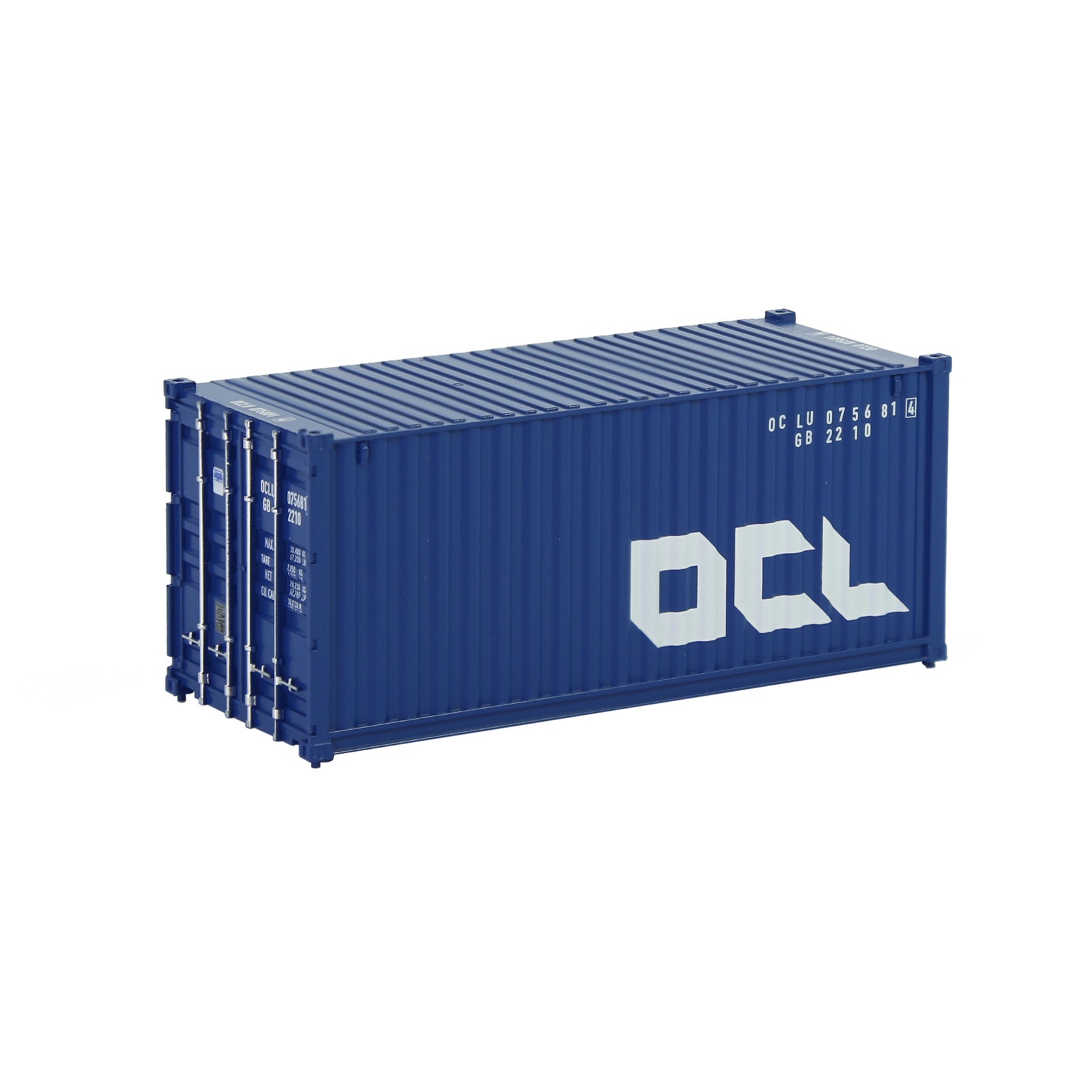 C8726 1pc HO Scale 1:87 20ft Painted Shipping Container