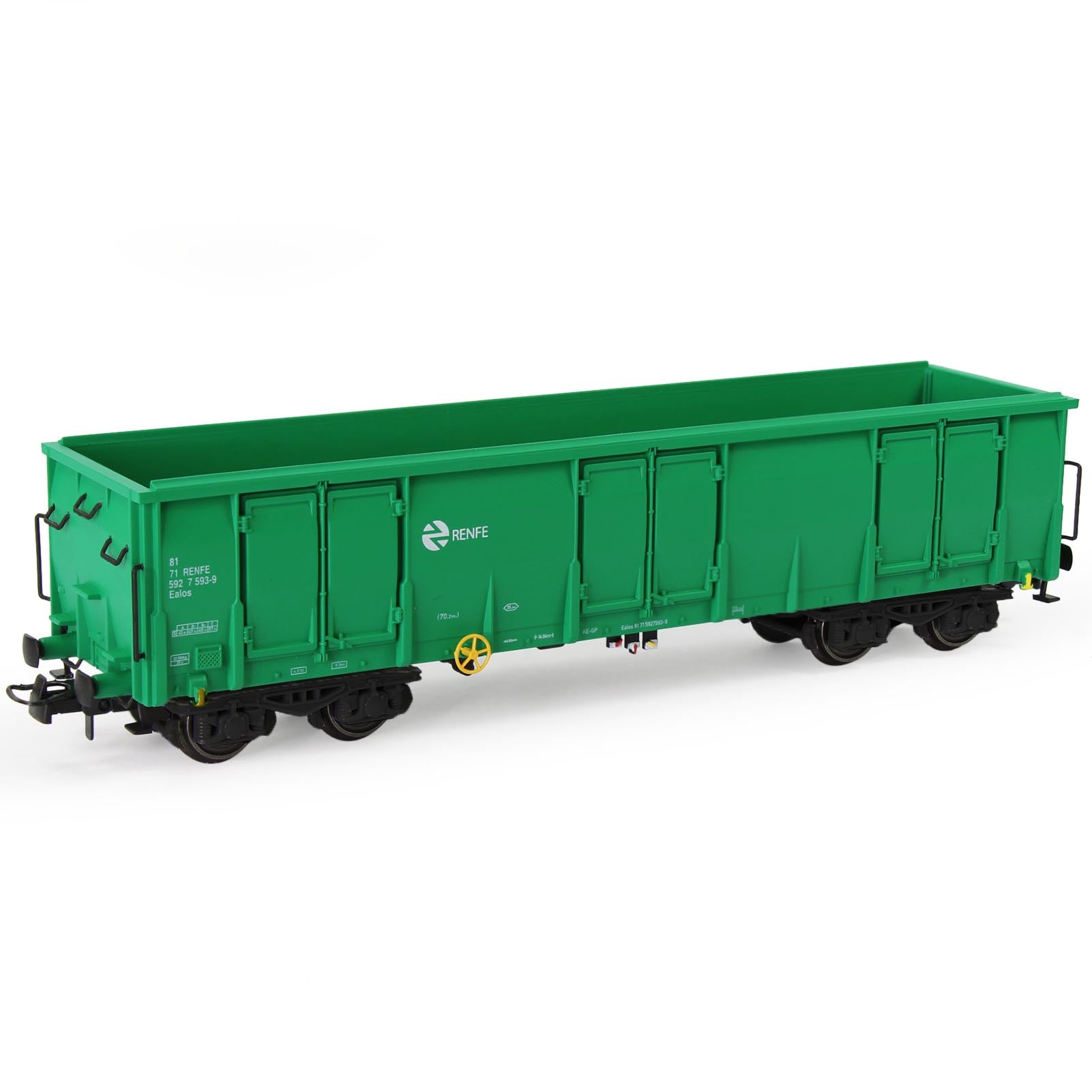 C8742 1pc HO Scale 1:87 Model Railway Gondola Car