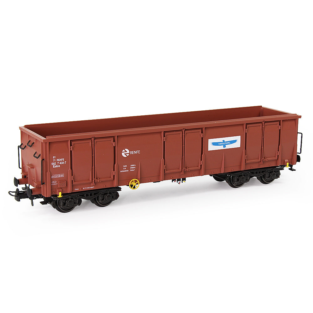 C8742 1pc HO Scale 1:87 Model Railway Gondola Car