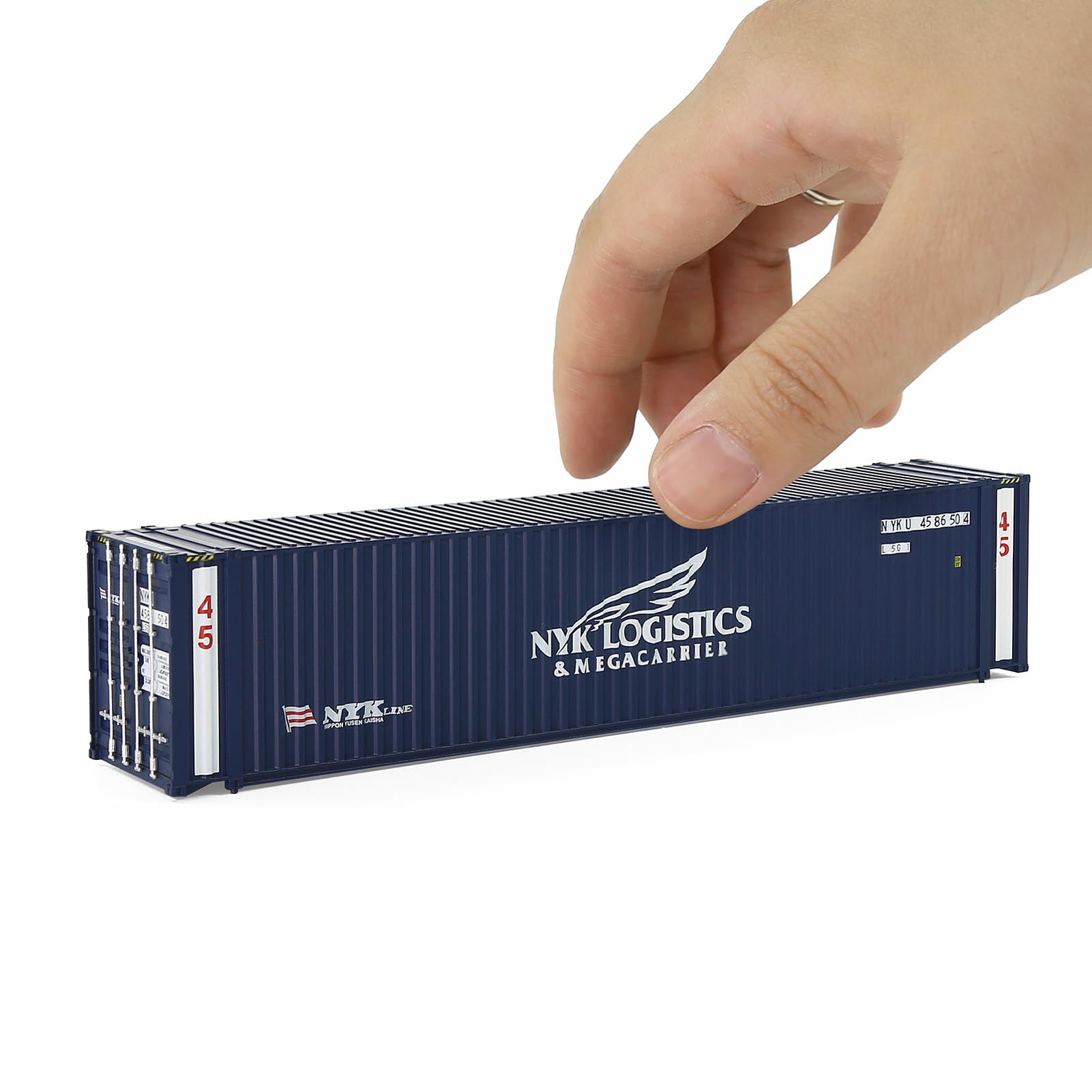 C8745 1pc HO Scale 1:87 Model Shipping Container 45ft Cargo Box