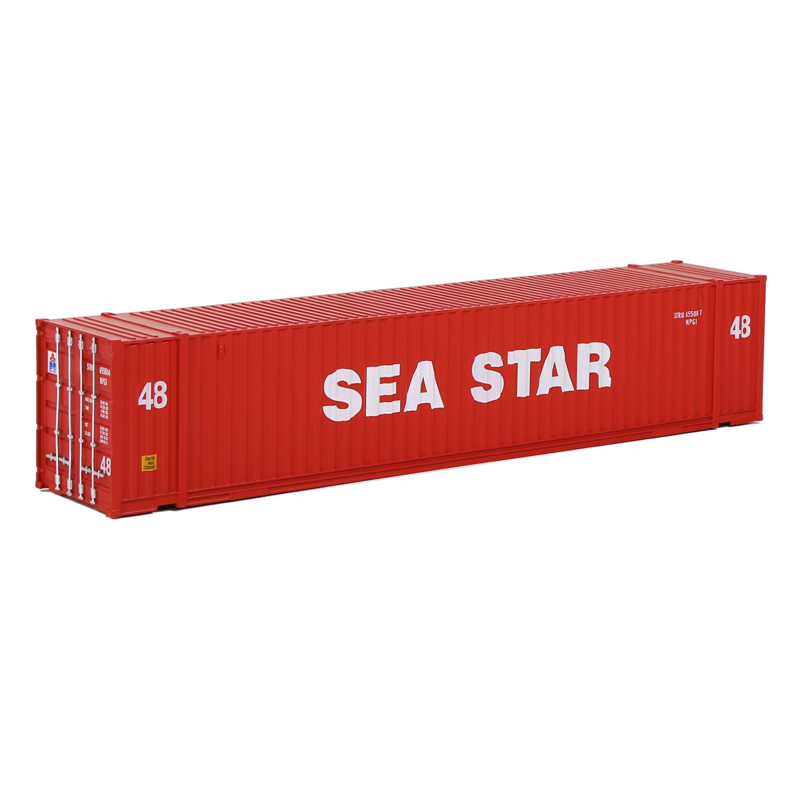 C8748 1pc HO Scale 1:87 48ft Shipping Container
