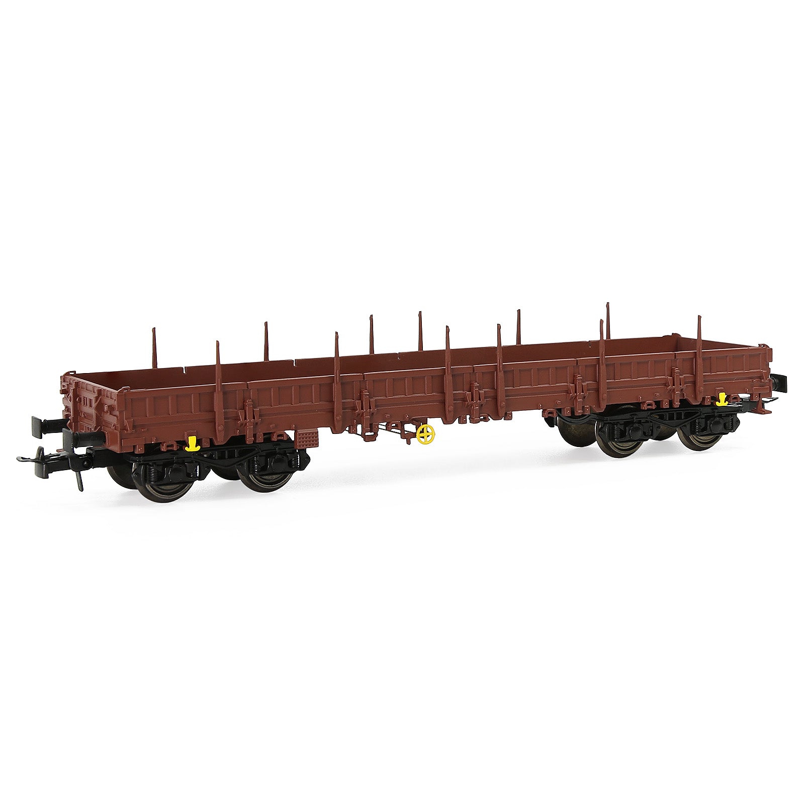 C8764 1 Unit HO Scale 1:87 40' Low-side Car Model Wagon Painted