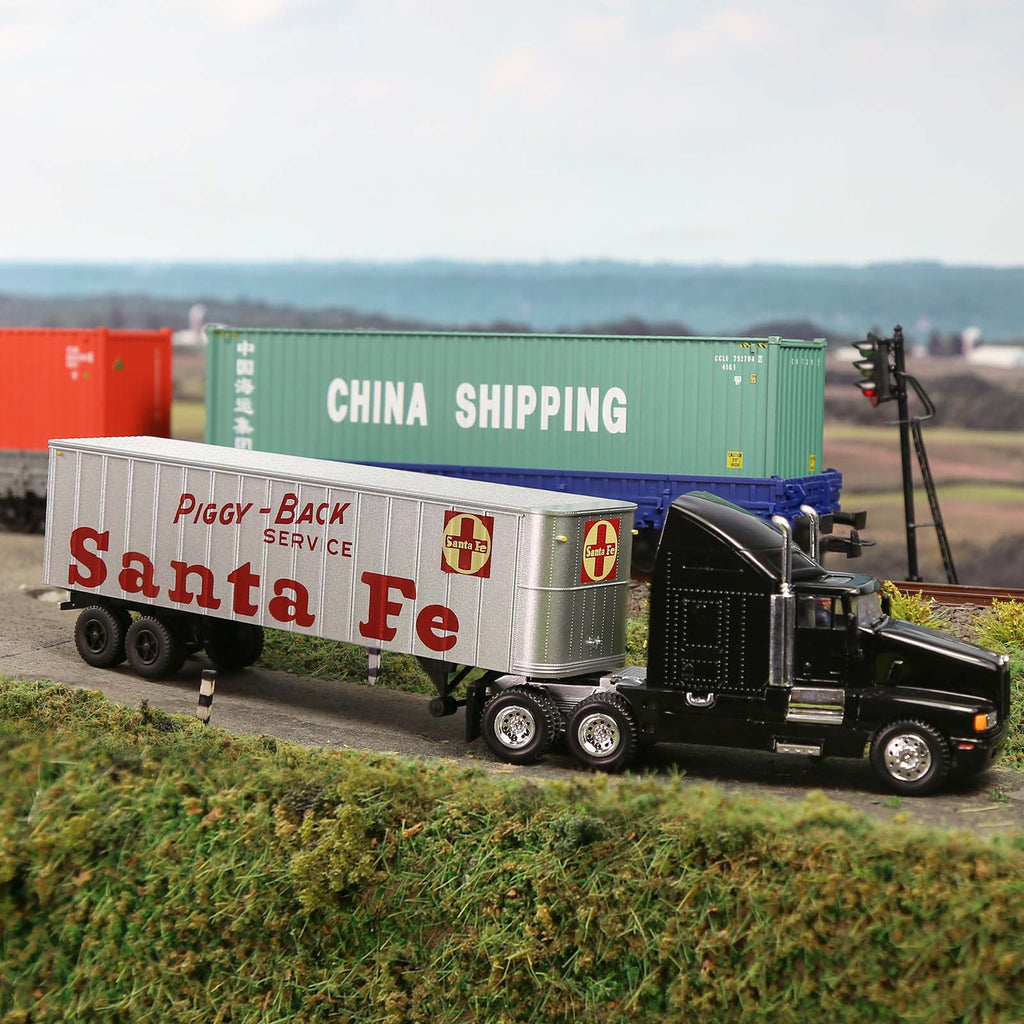 thumbnail image 2 of Evemodel HO Scale 1:87 Model Trailer For Railway - Tank Car Style, Pre-built, C8766 2 of 6