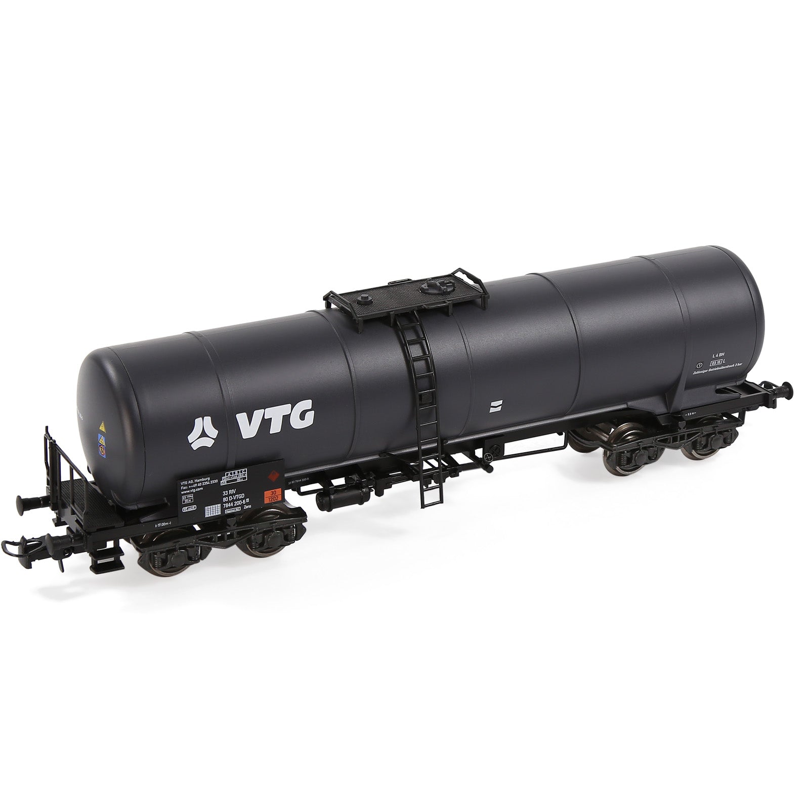 C8768 1 Piece HO Scale 1:87 Oil Tank Car Model  Train Tank Wagon