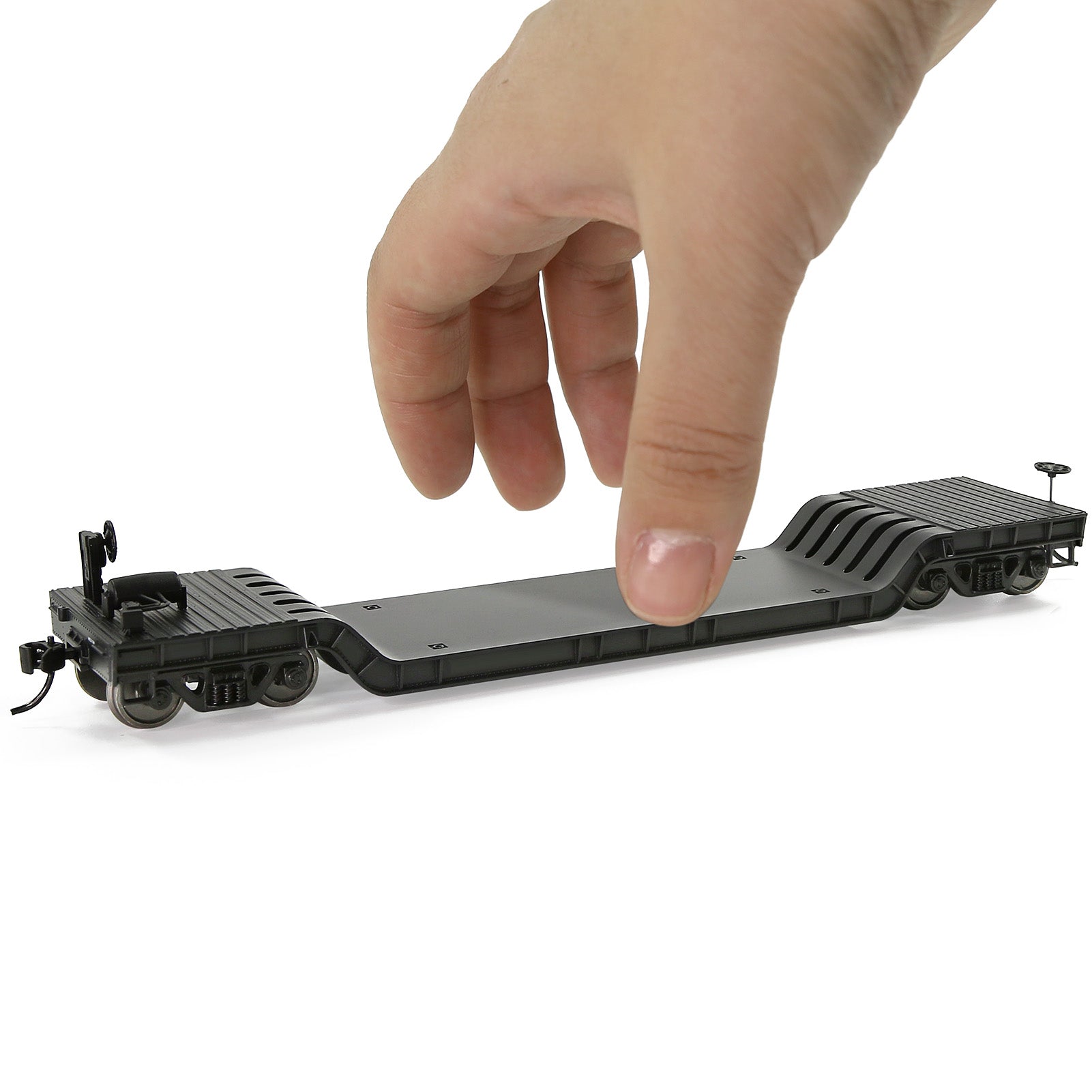 C8770 1 Unit HO Scale 1:87 Depressed Center Flat Car Model Railway