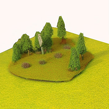 CP17 12pcs 17cmX17cm Grass Mat 2mm Thick Artificial Lawn