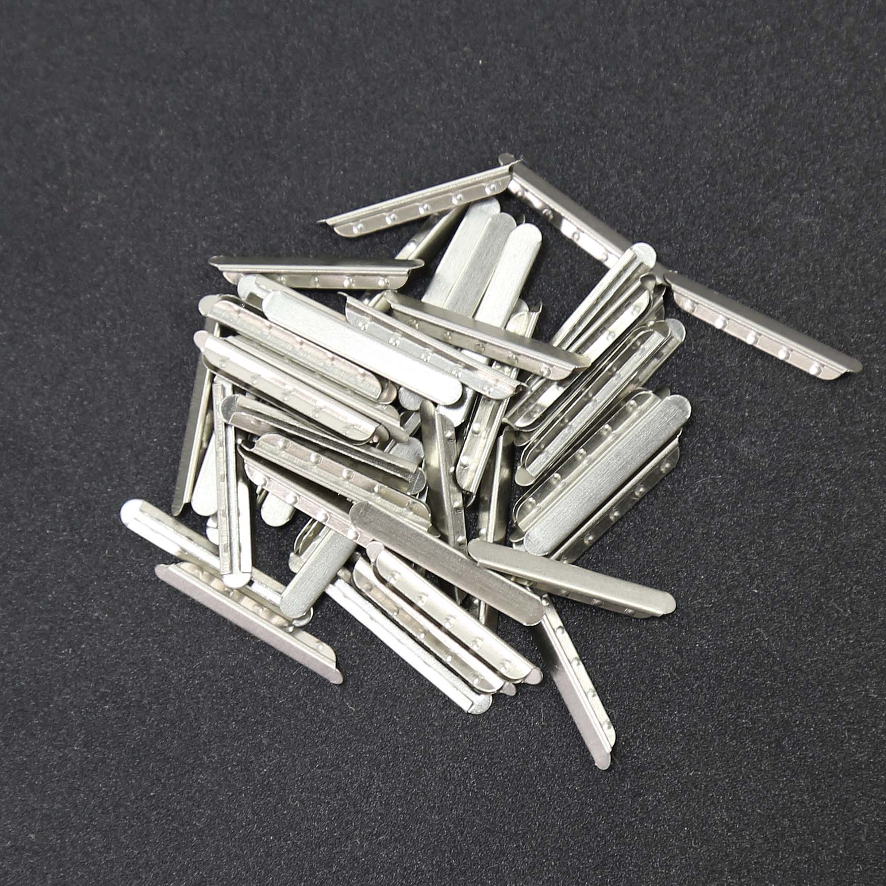 GD01 50pcs Metal Track Fishplates Rail Joiners for Code 80 83
