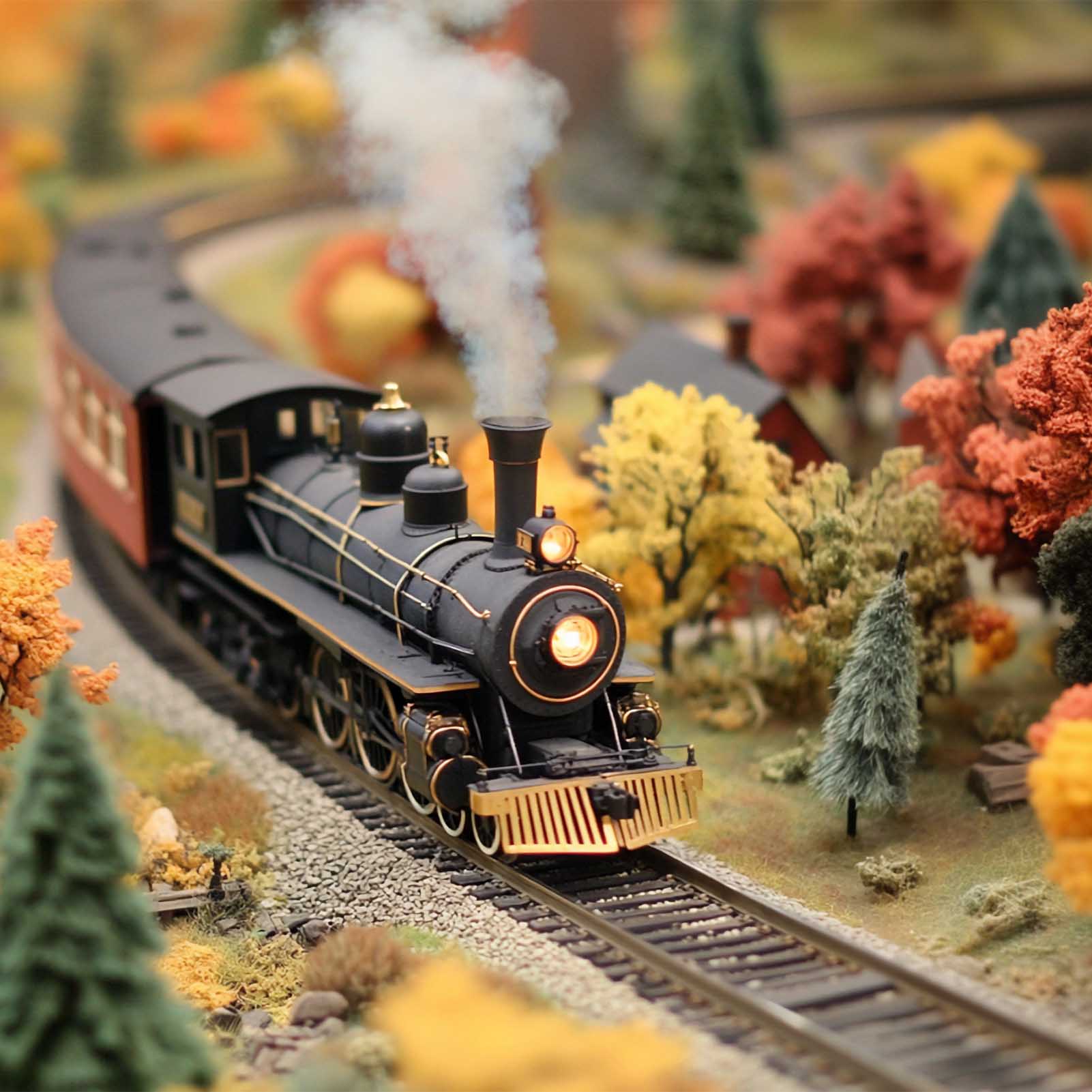 GDCT2 6pcs HO Scale 1:87 Code 100 19" Radius Curve Track Copper-Nickel Rail