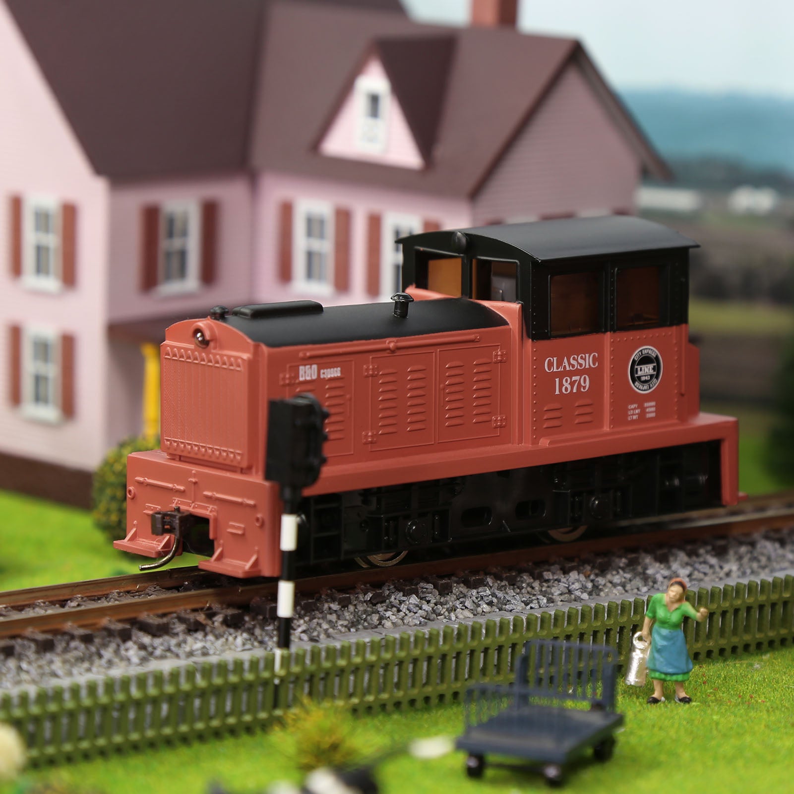 HCT8701 1 Unit  HO Scale 1:87 Model Train Railroad Locomotives